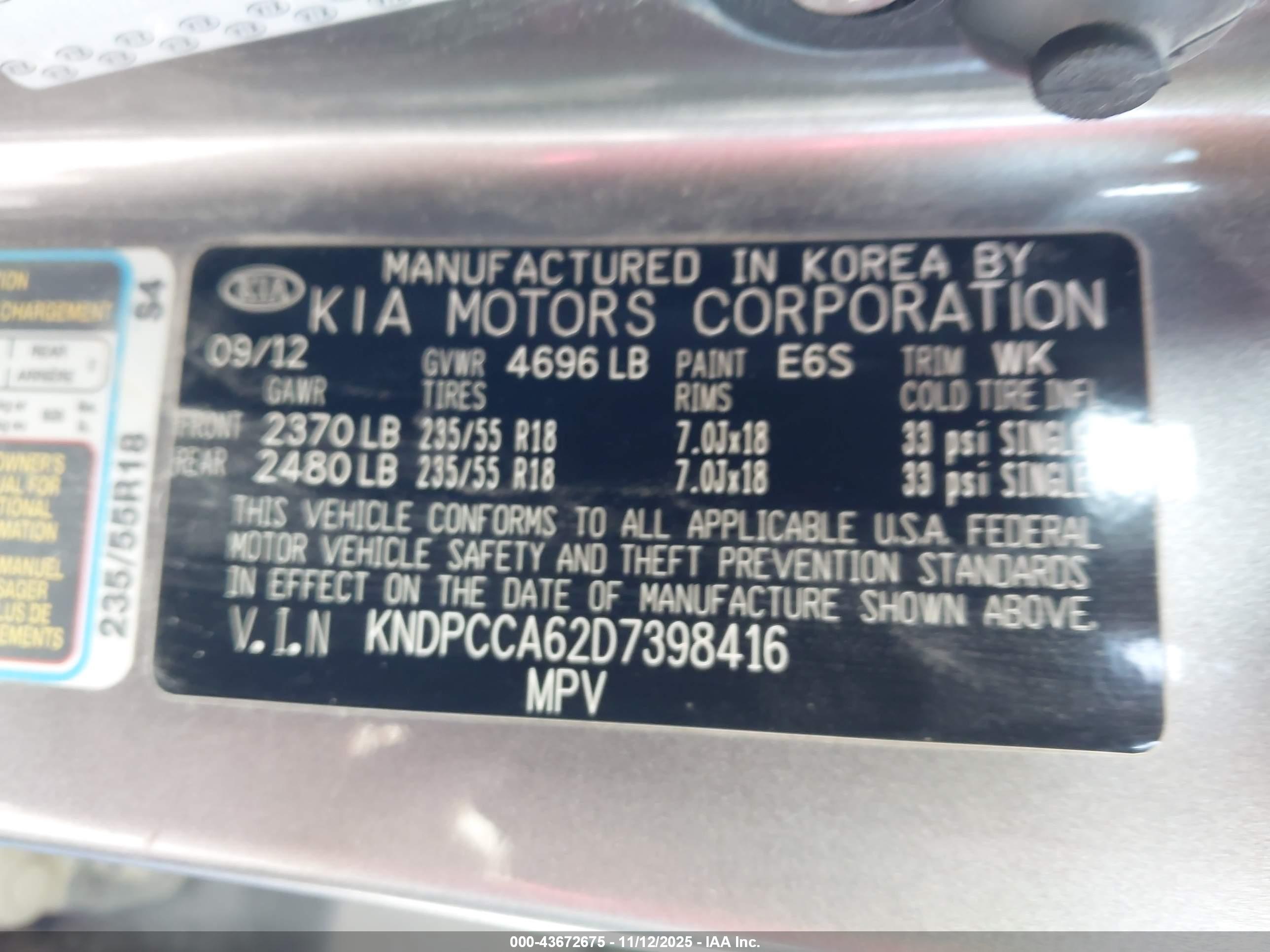 KIA SPORTAGE image 9
