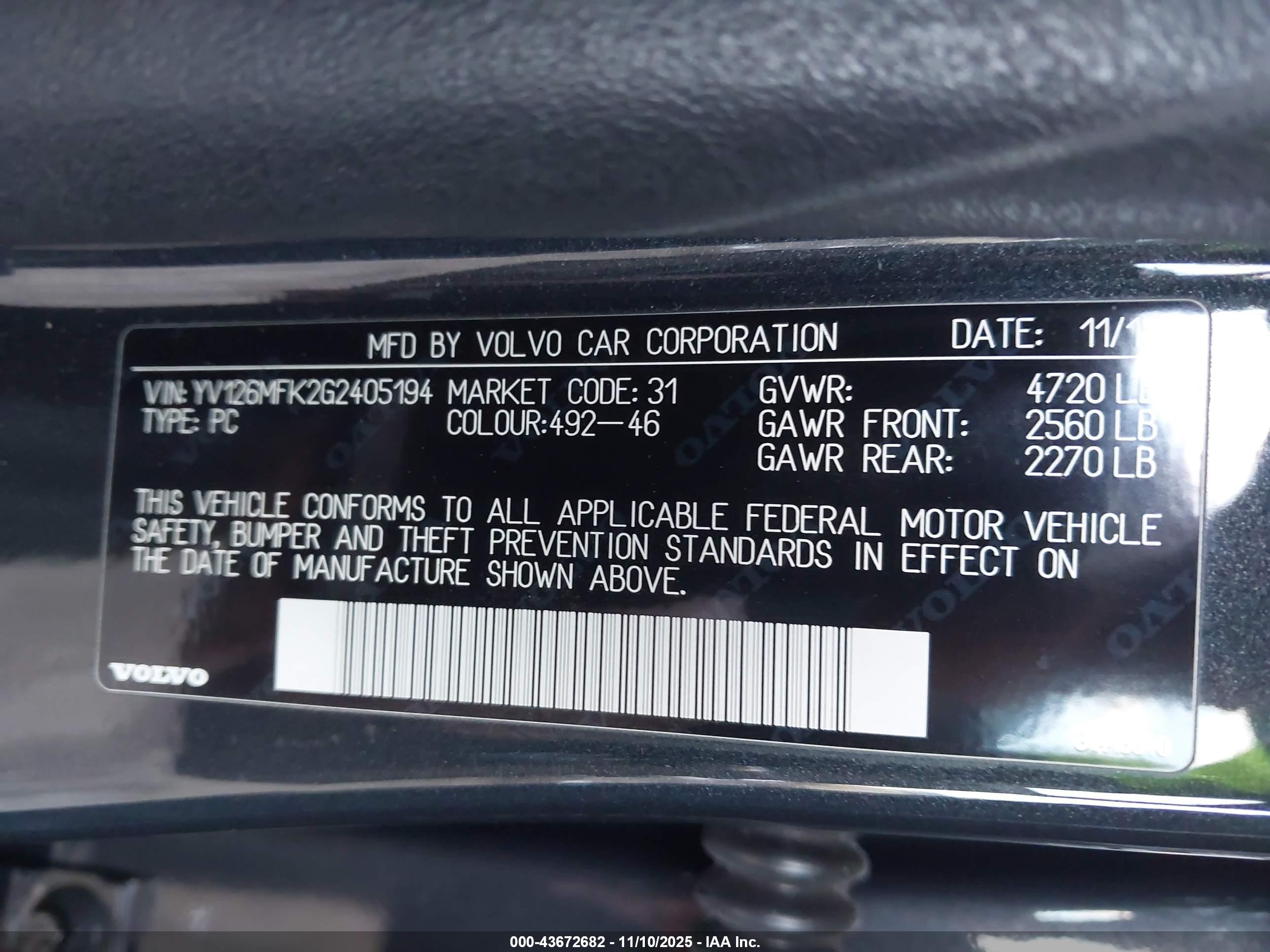 VOLVO S60 image 9