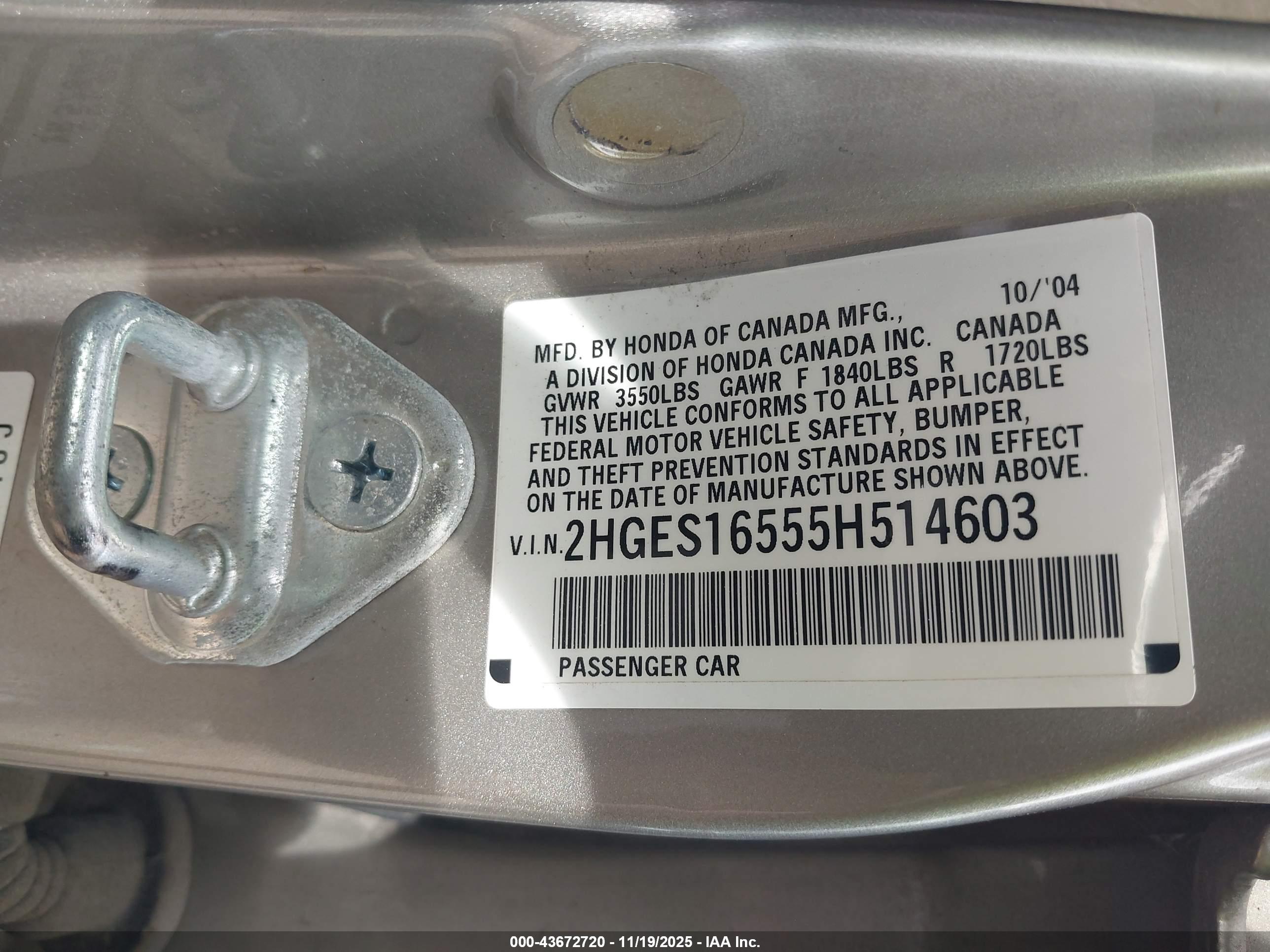 HONDA CIVIC image 9