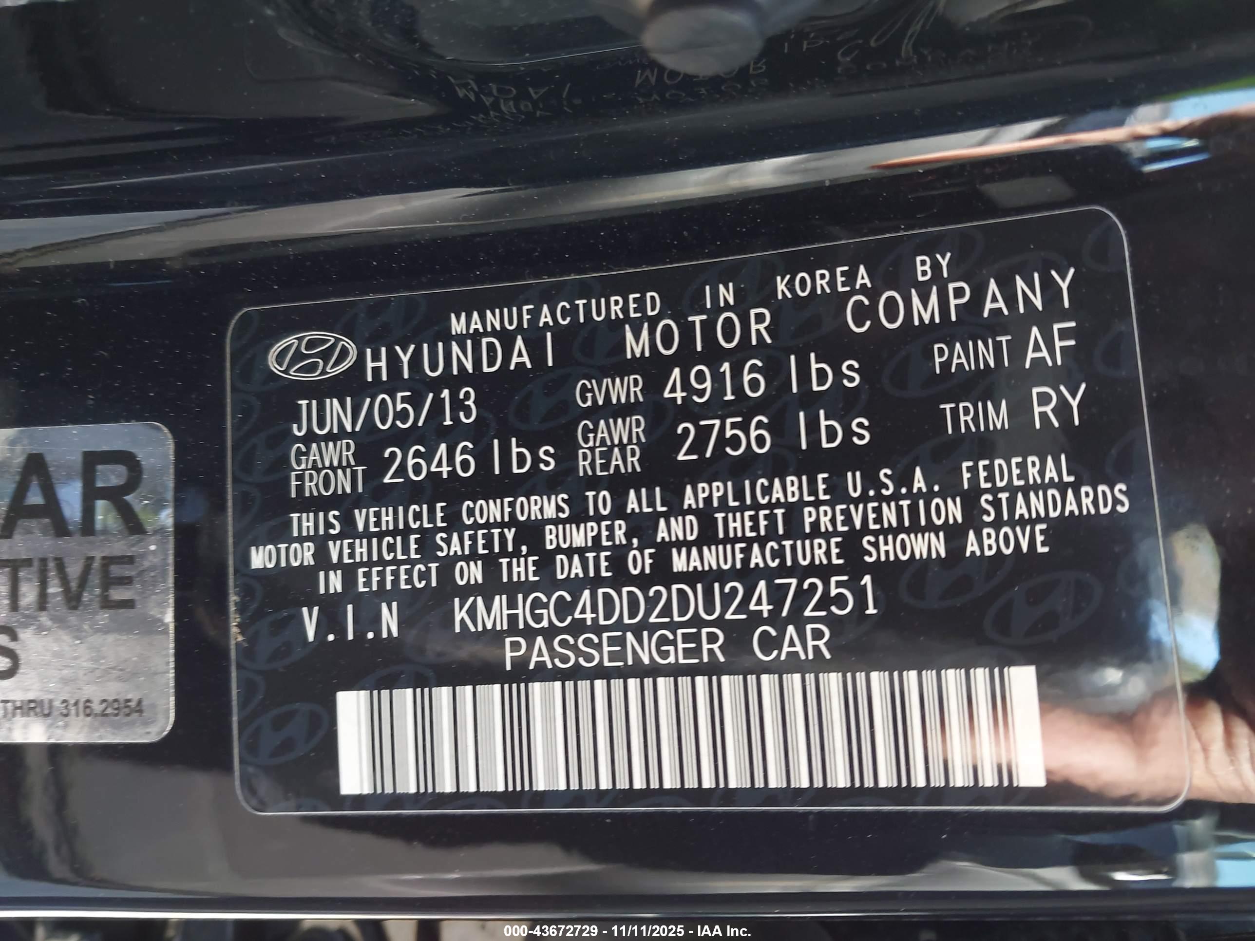 HYUNDAI GENESIS image 9