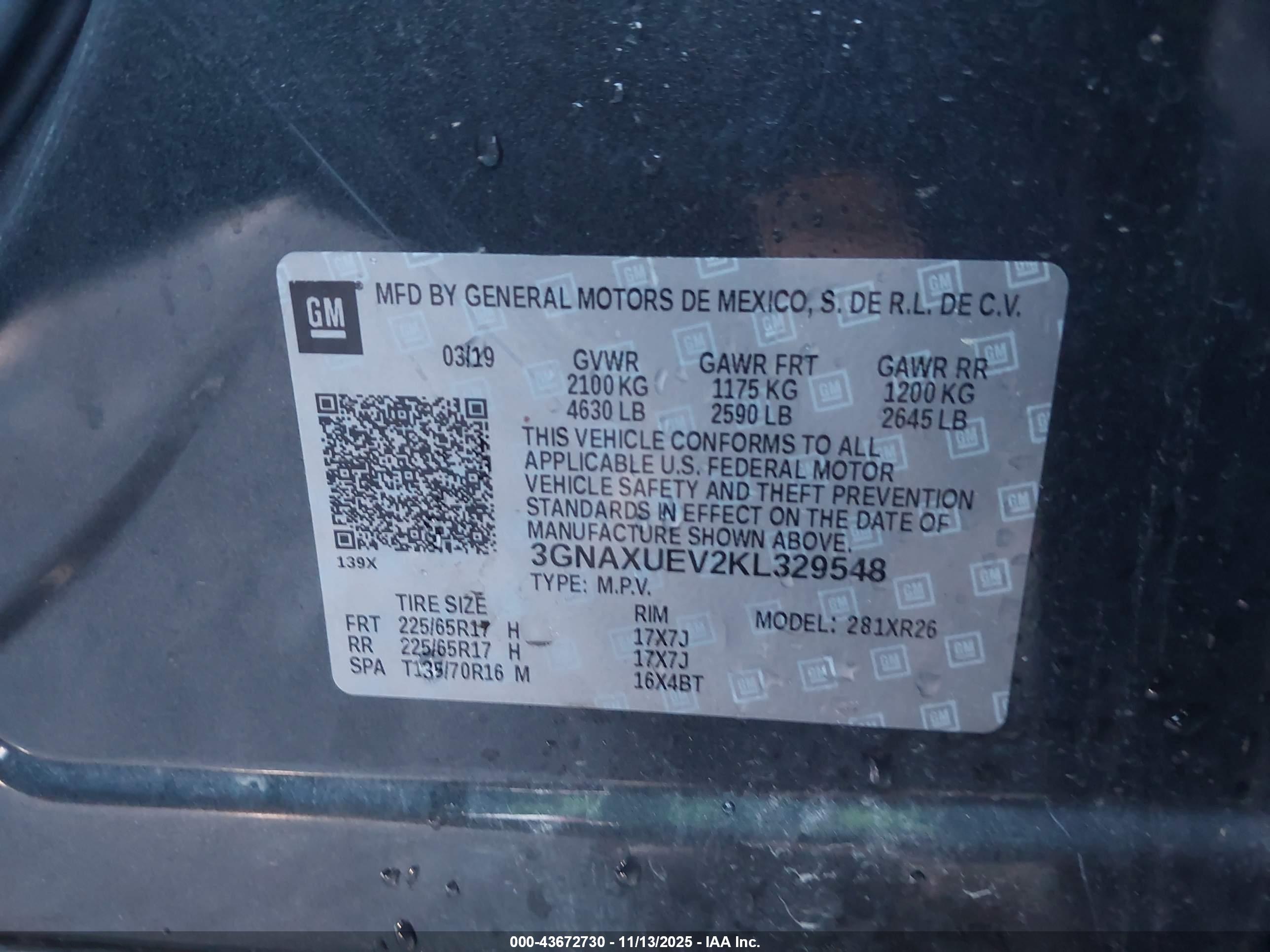 CHEVROLET EQUINOX image 9