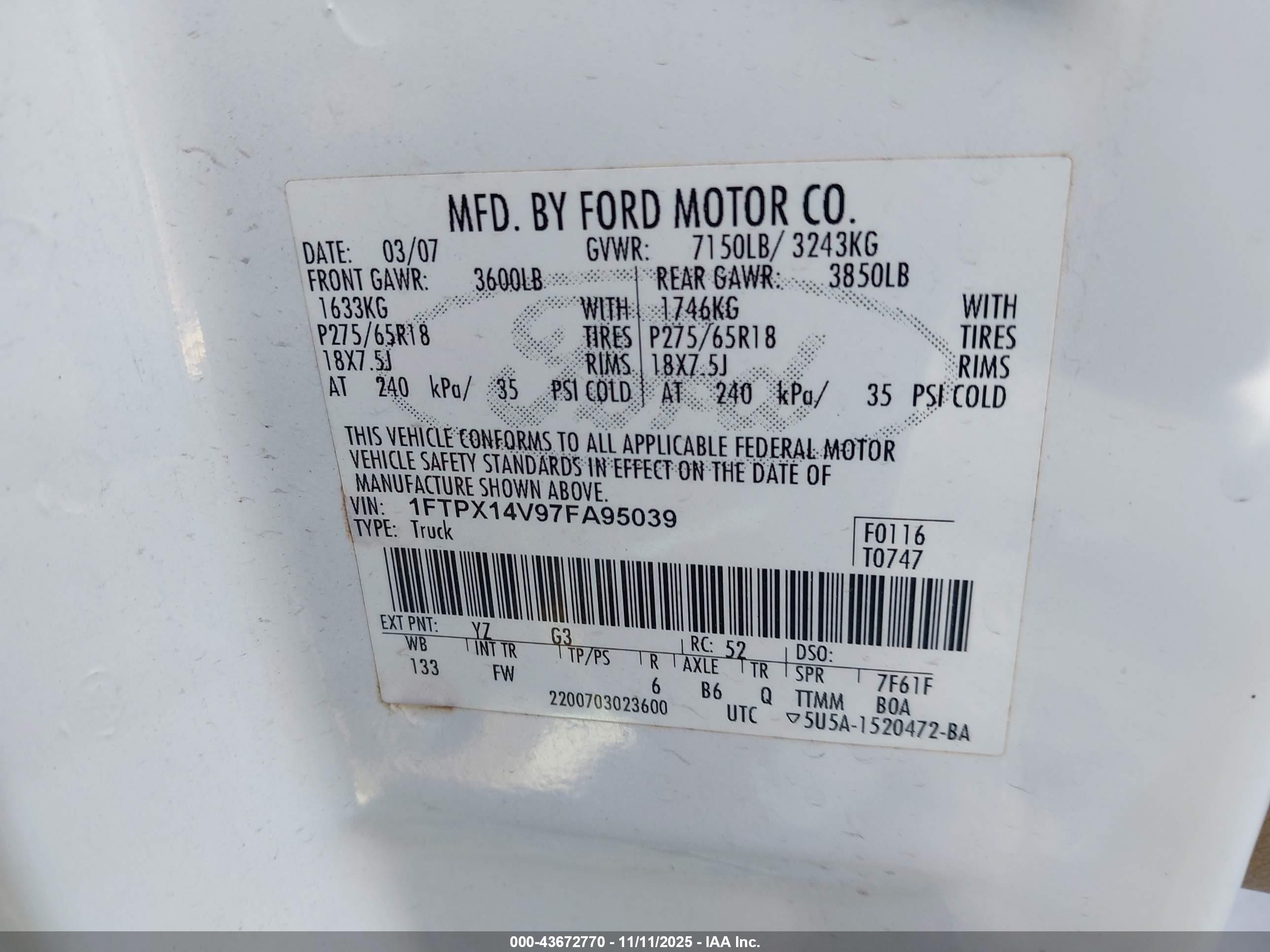 FORD F-150 image 9
