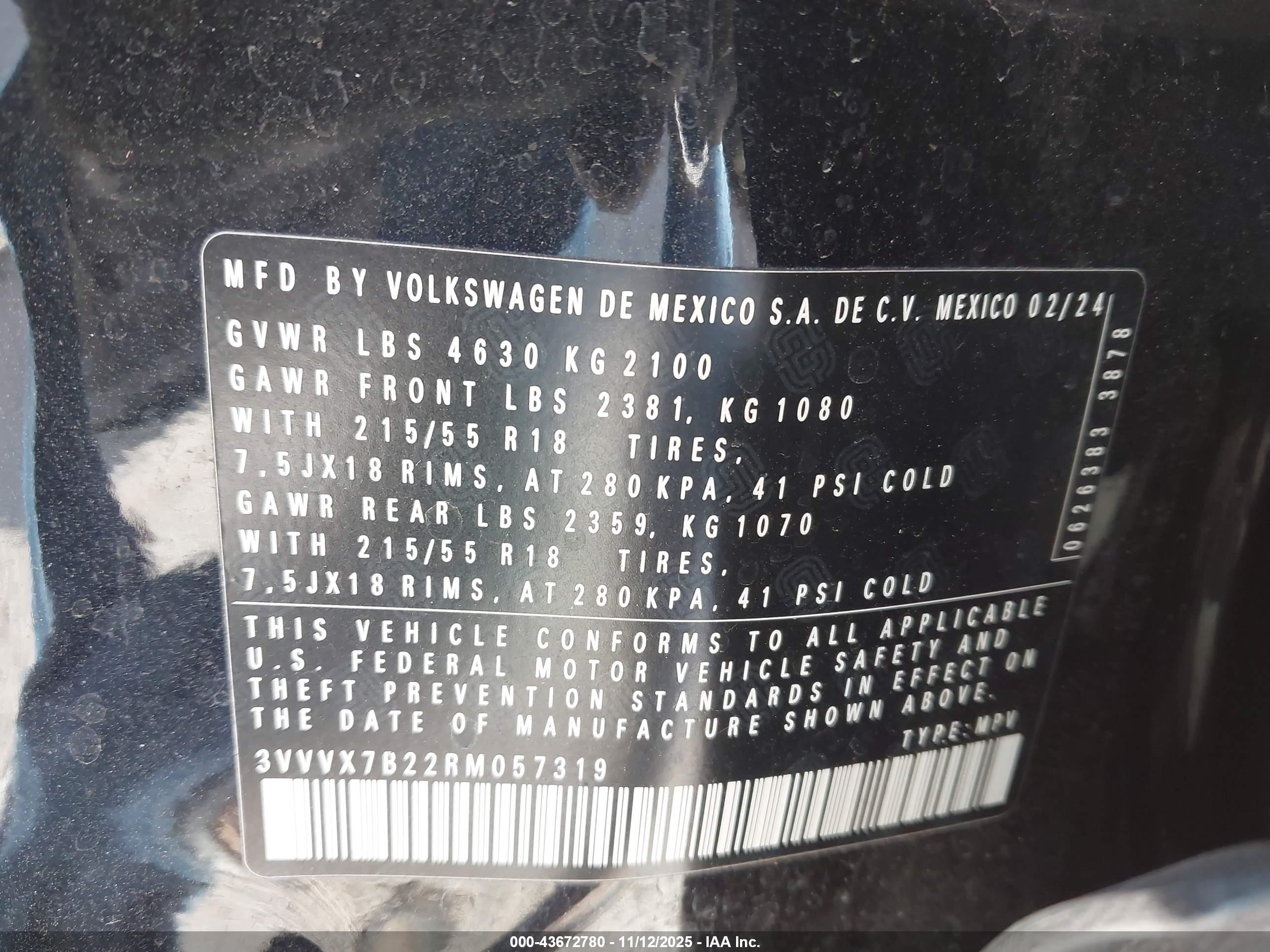 VOLKSWAGEN TAOS image 9
