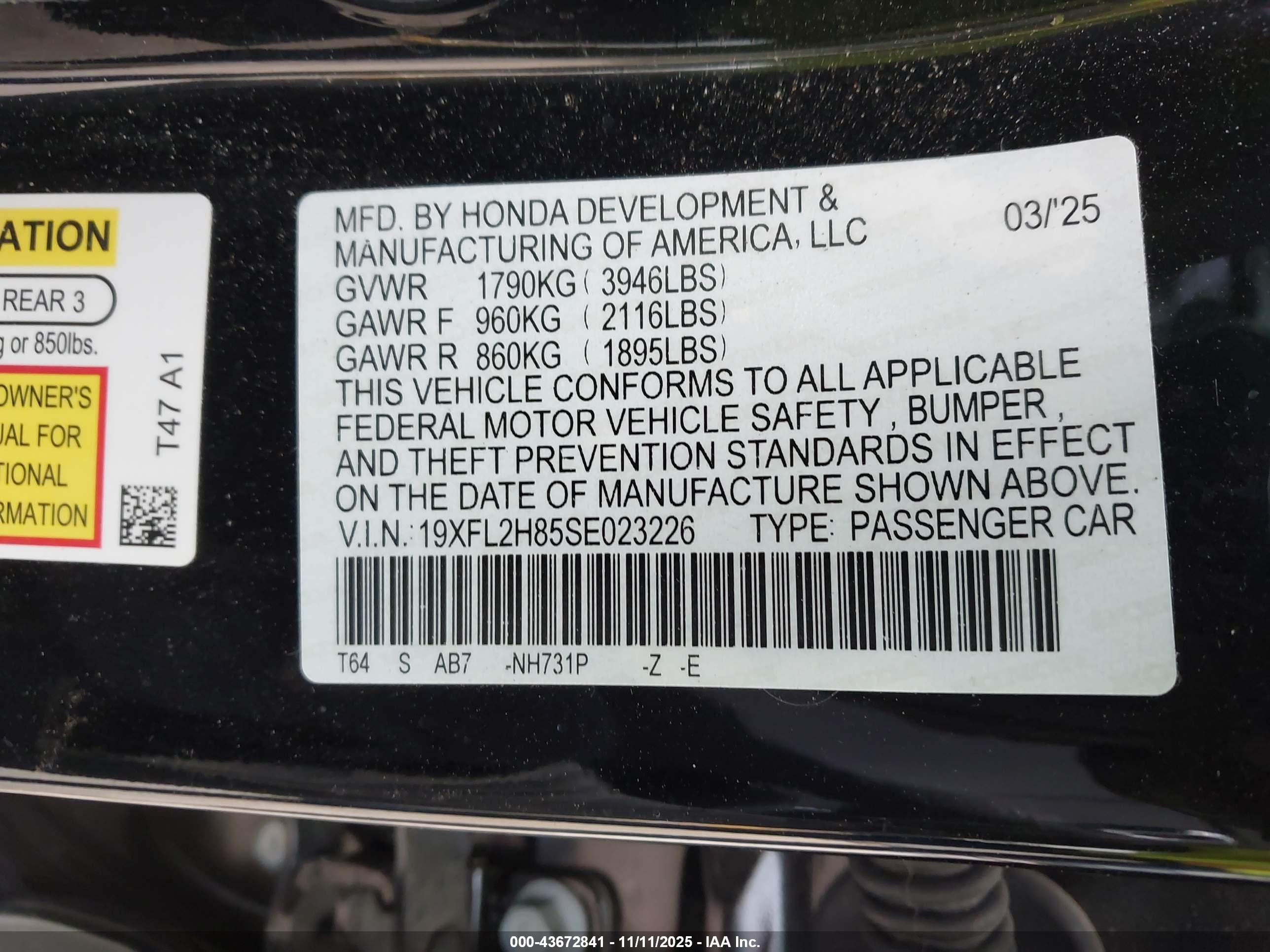 HONDA CIVIC image 9