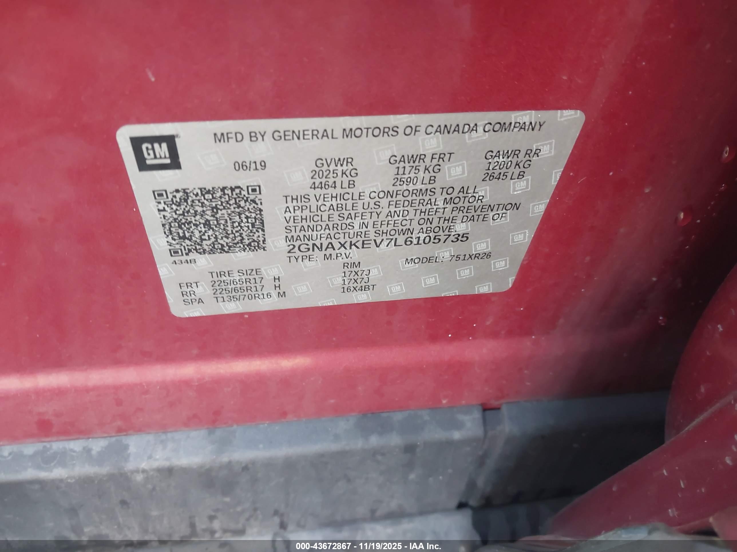 CHEVROLET EQUINOX image 9