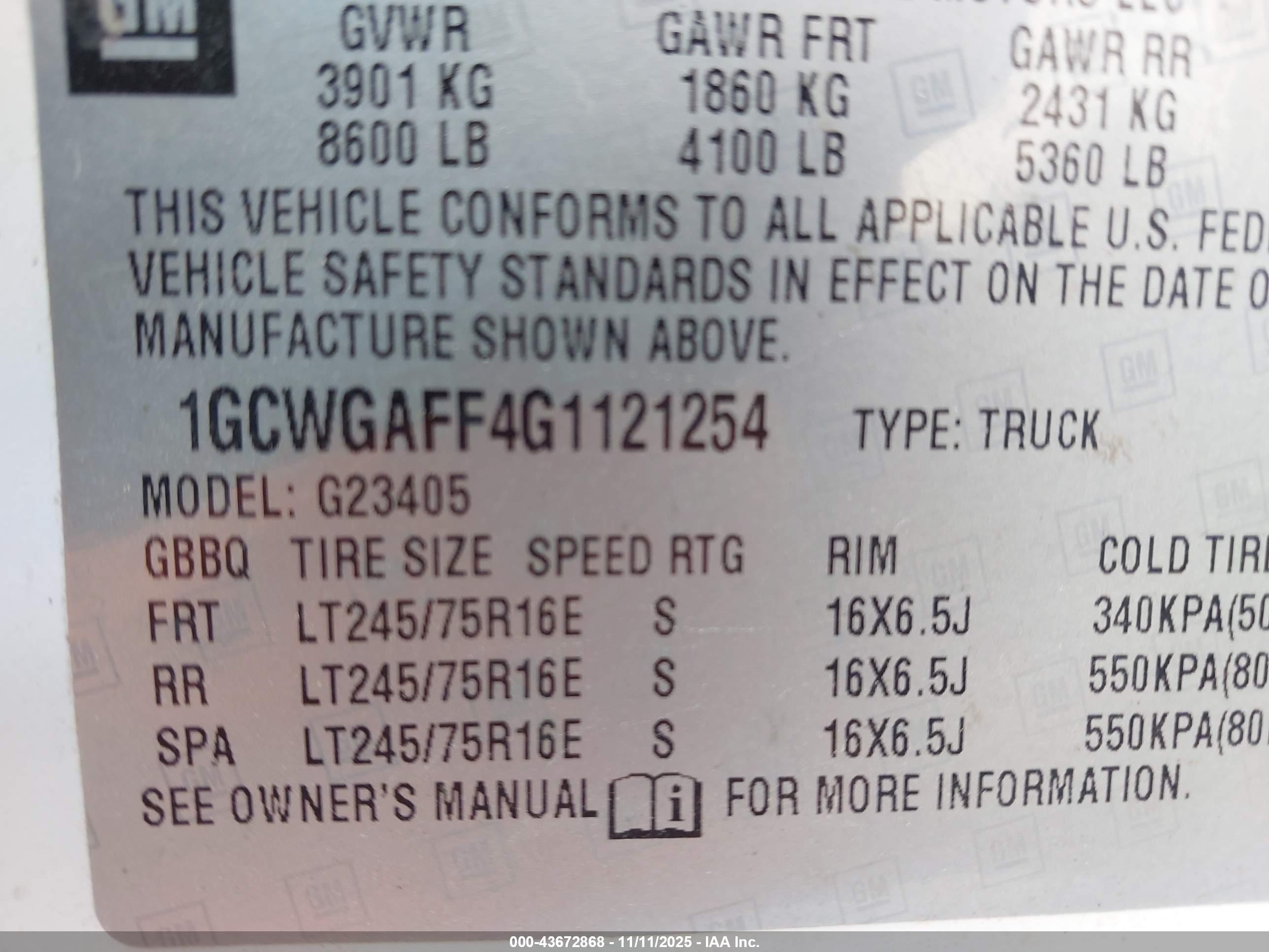 CHEVROLET EXPRESS image 9