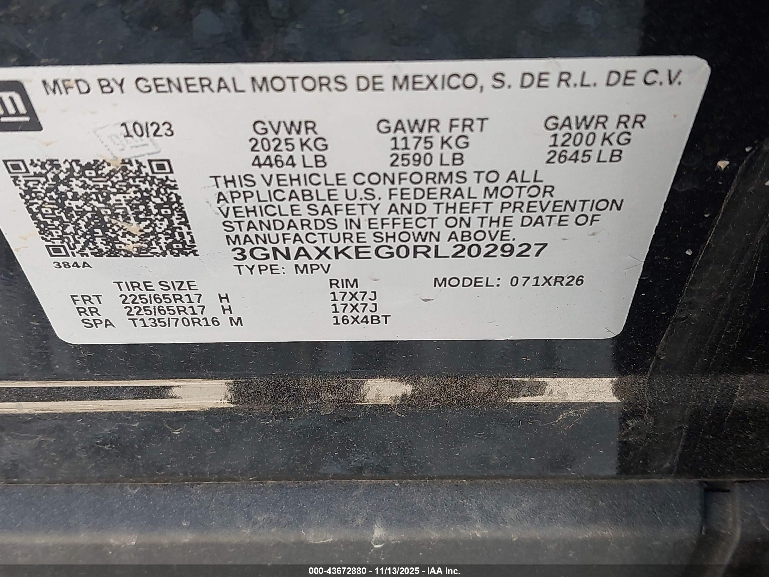 CHEVROLET EQUINOX image 9