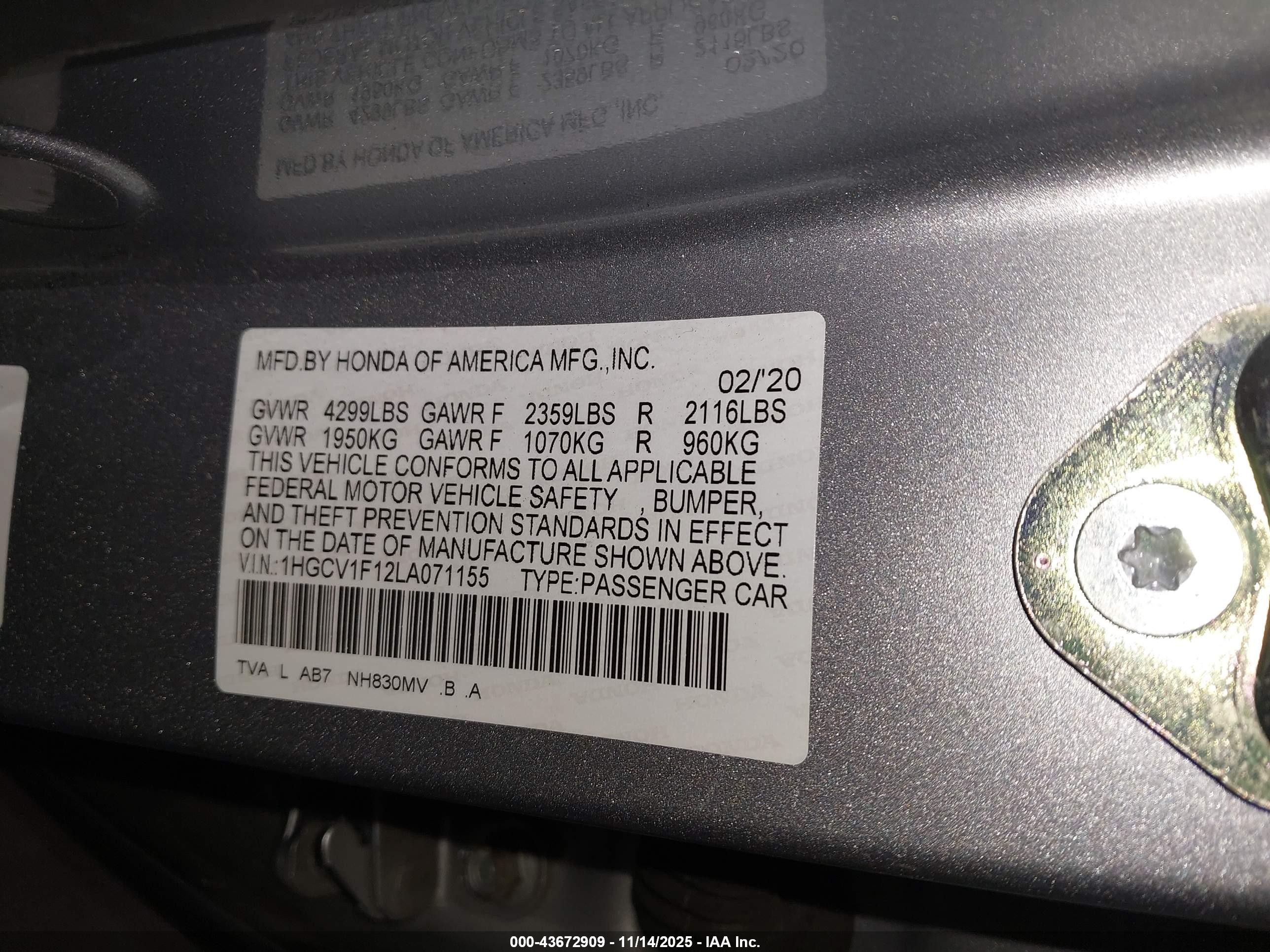 HONDA ACCORD image 9