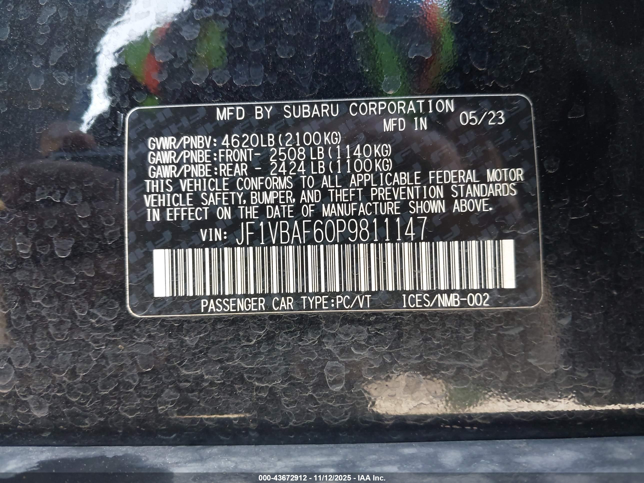 SUBARU WRX image 9