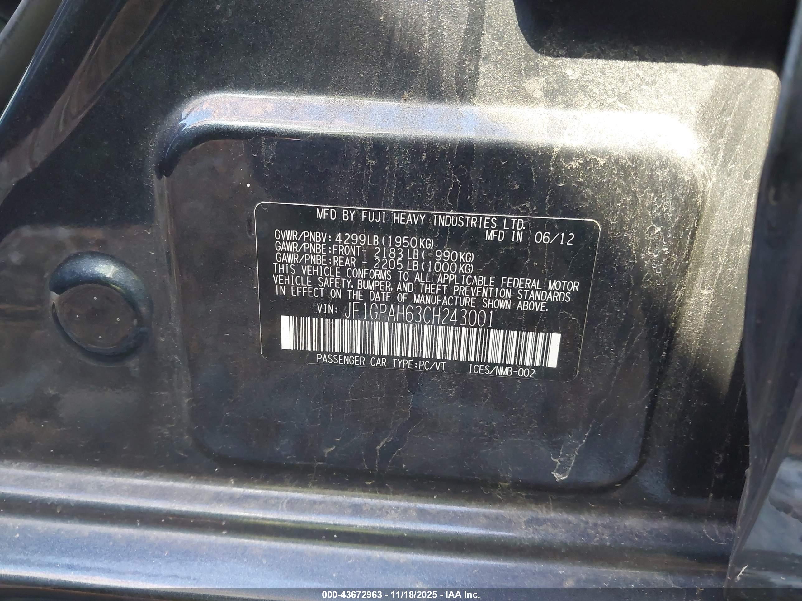 SUBARU IMPREZA image 9