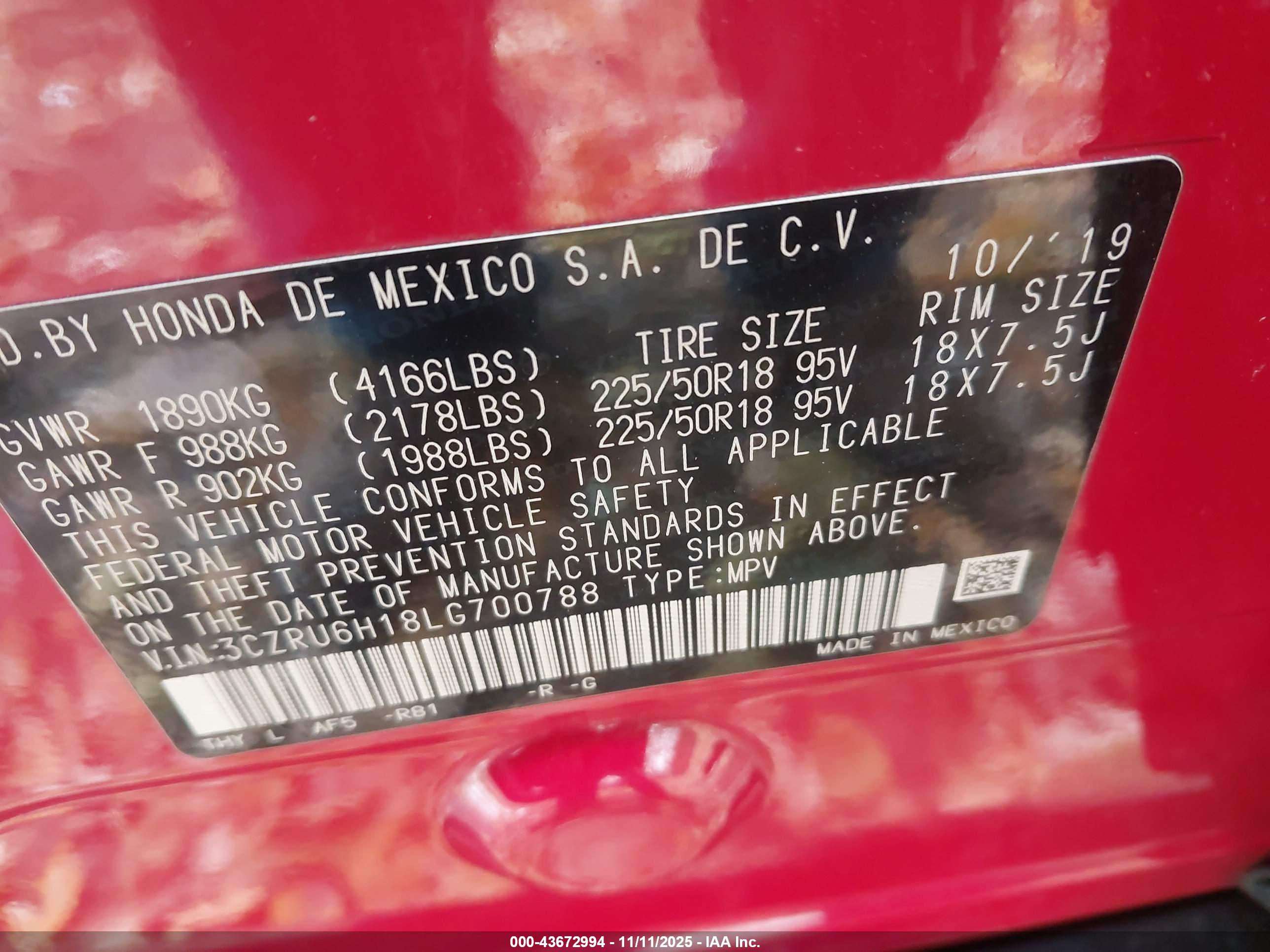 HONDA HR-V image 9