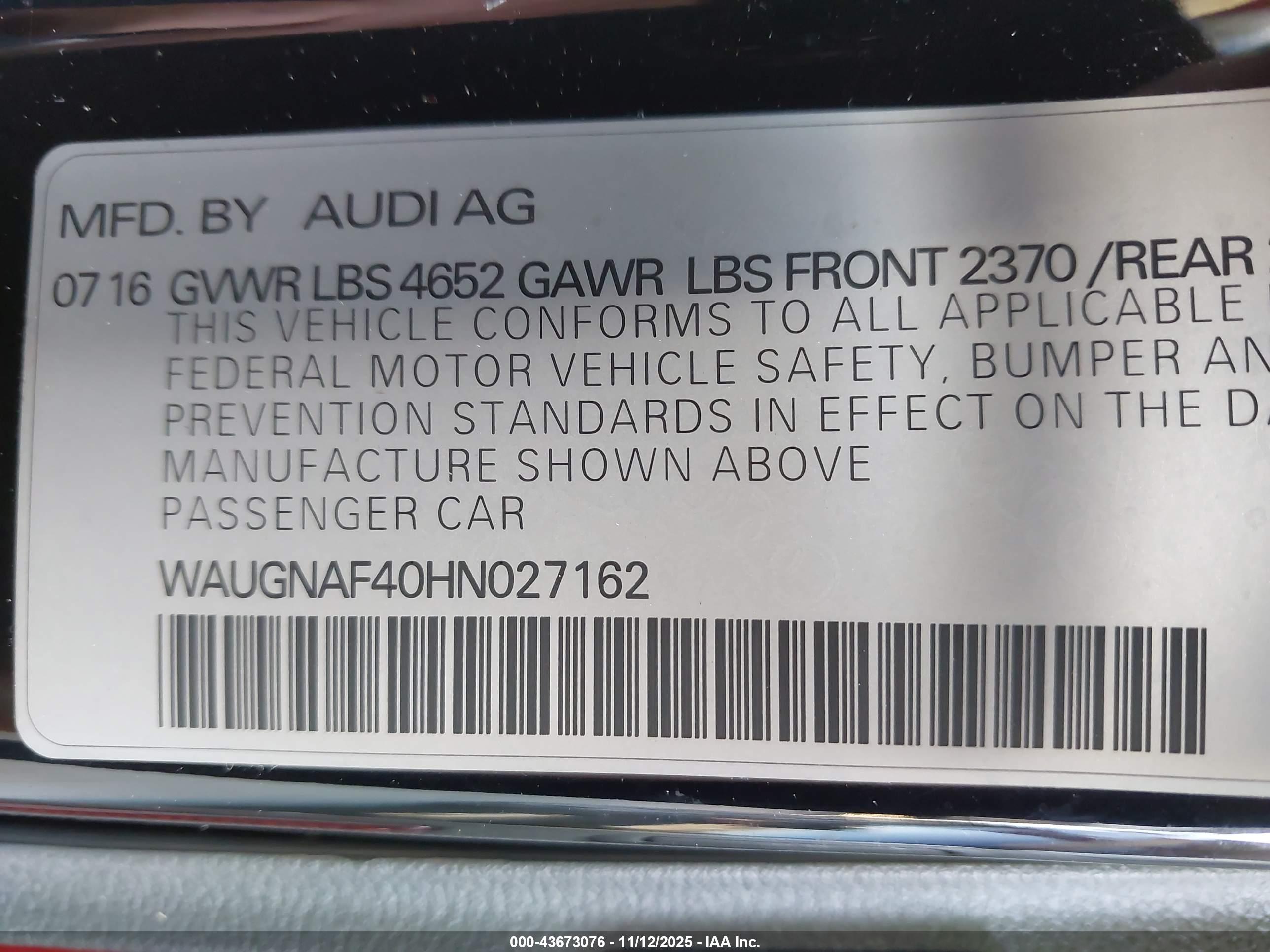 AUDI A4 image 9
