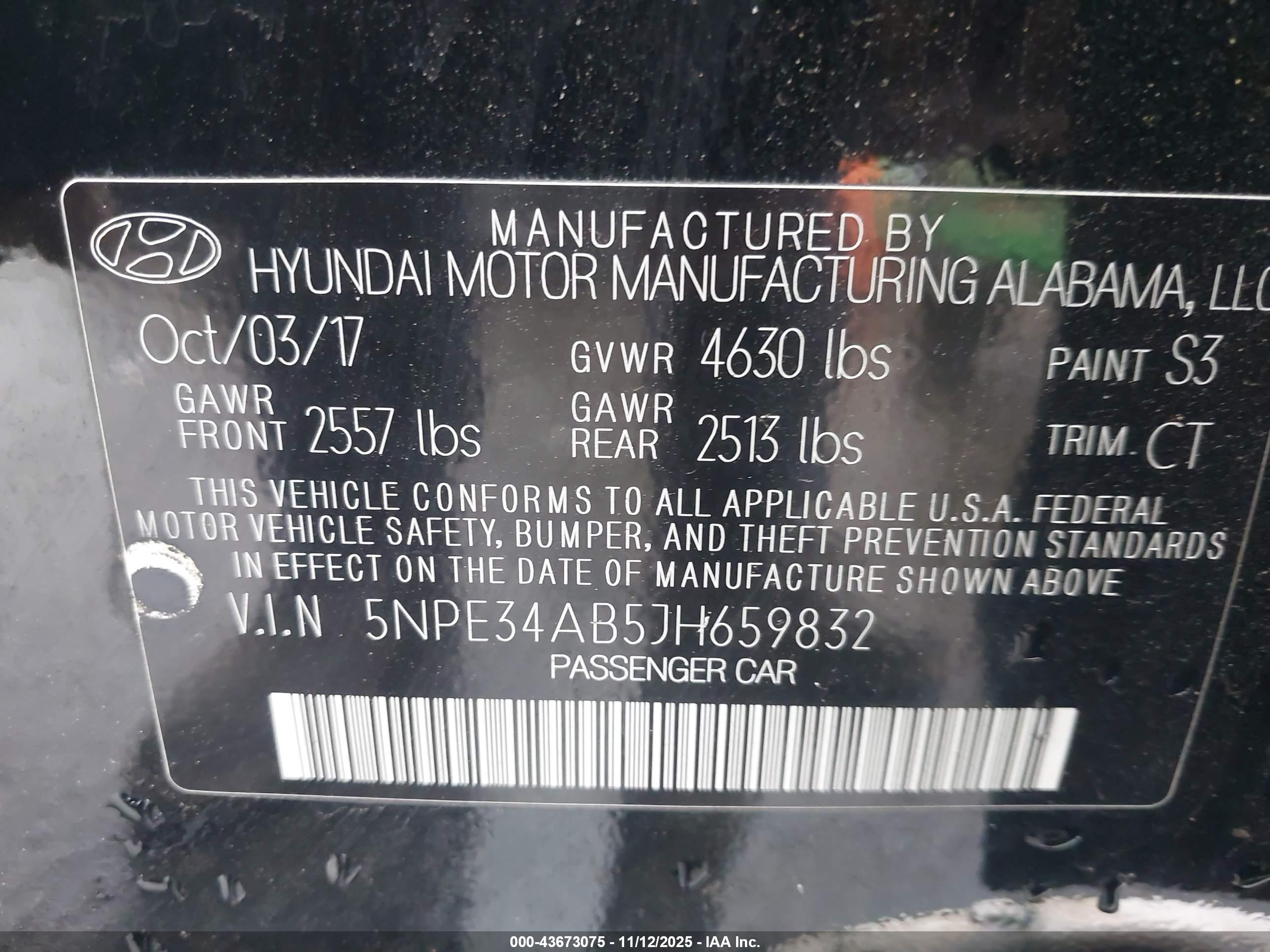HYUNDAI SONATA image 9