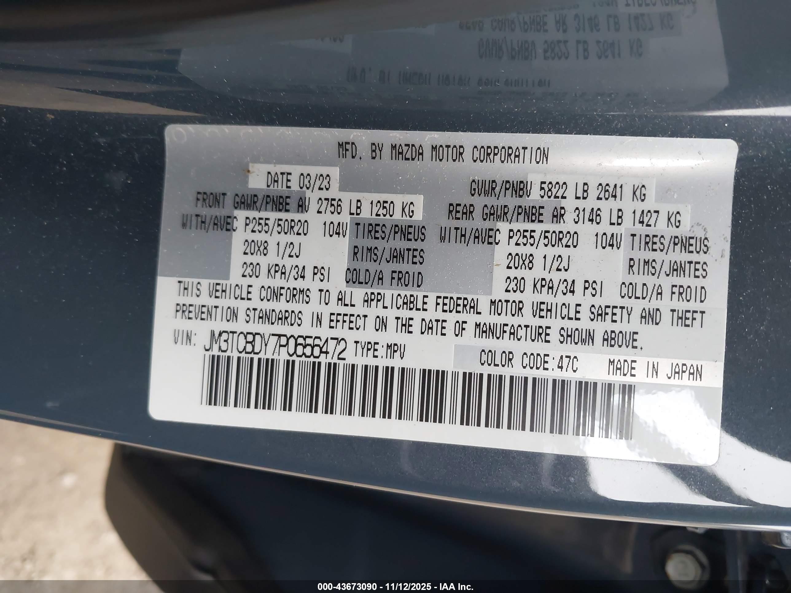 MAZDA CX-9 image 9