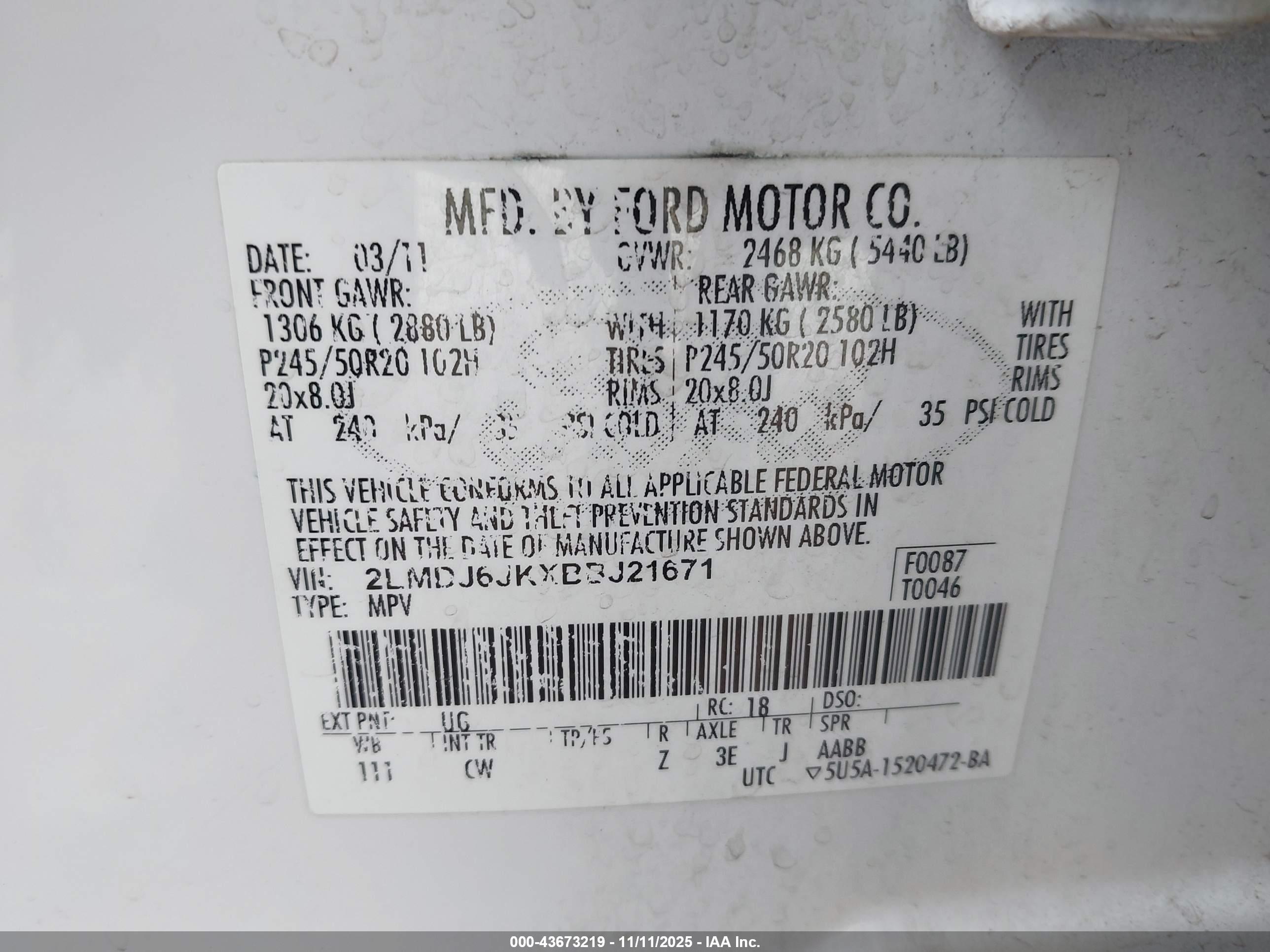 LINCOLN MKX image 9