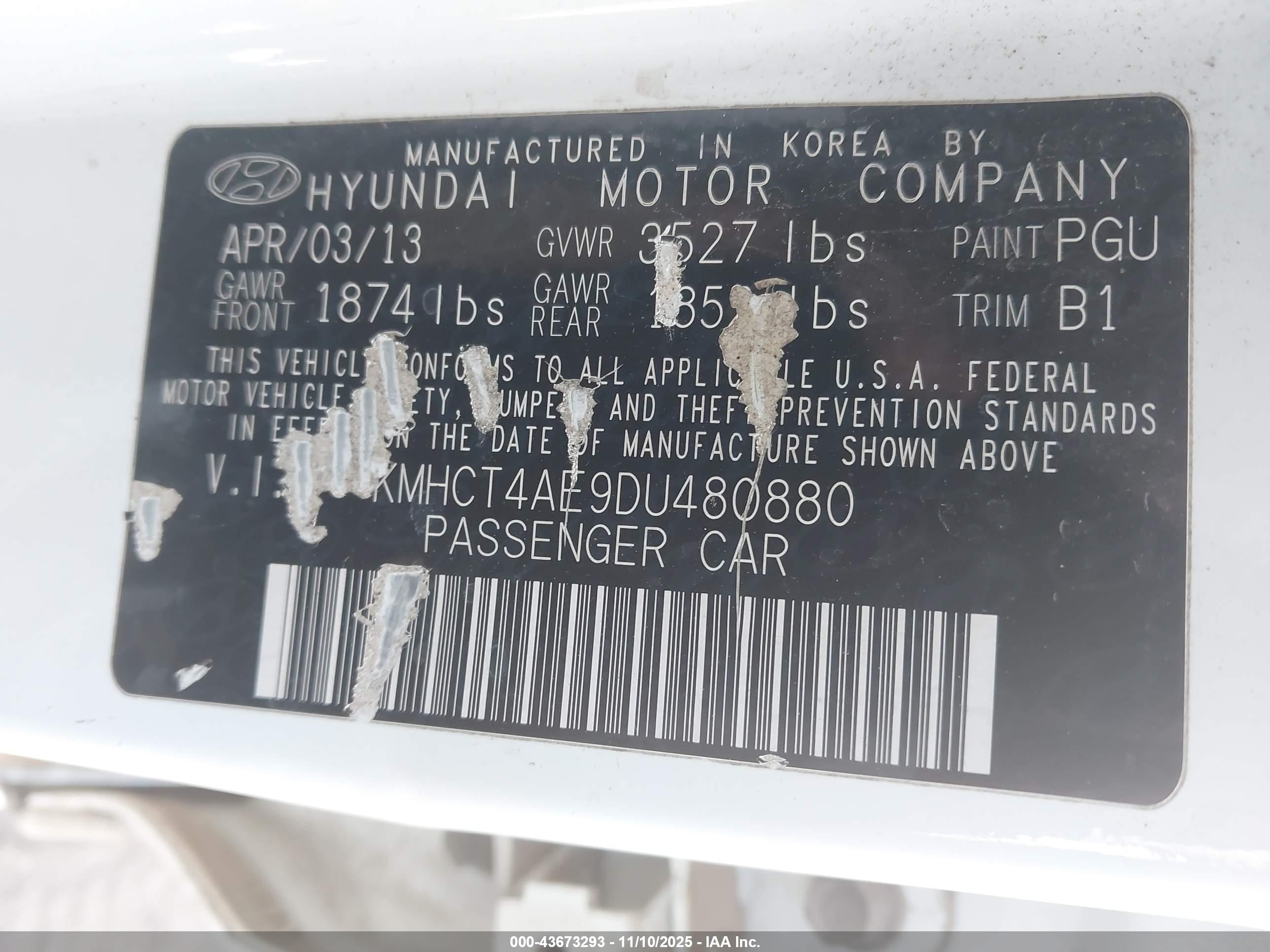 HYUNDAI ACCENT image 9