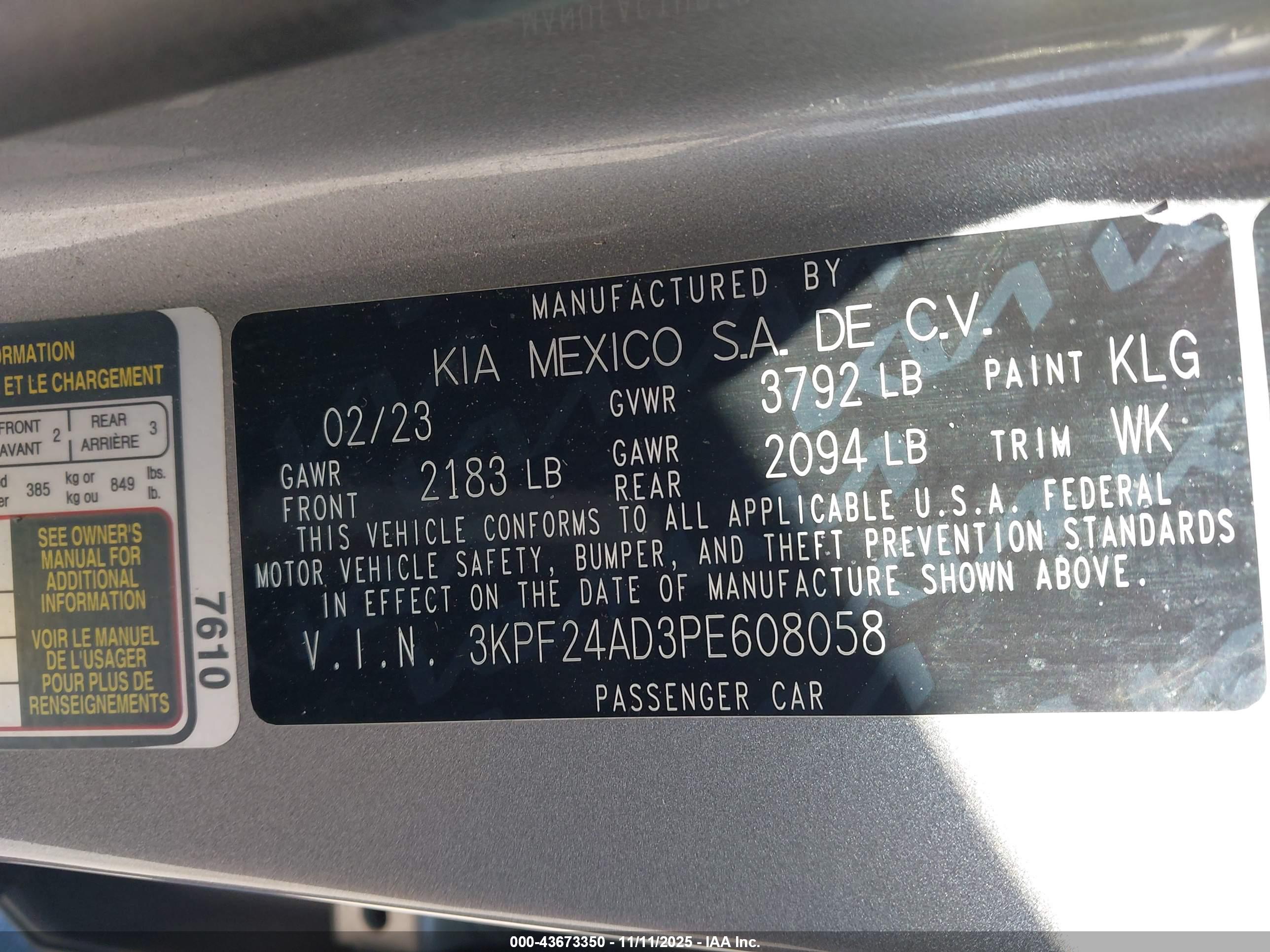 KIA FORTE image 9