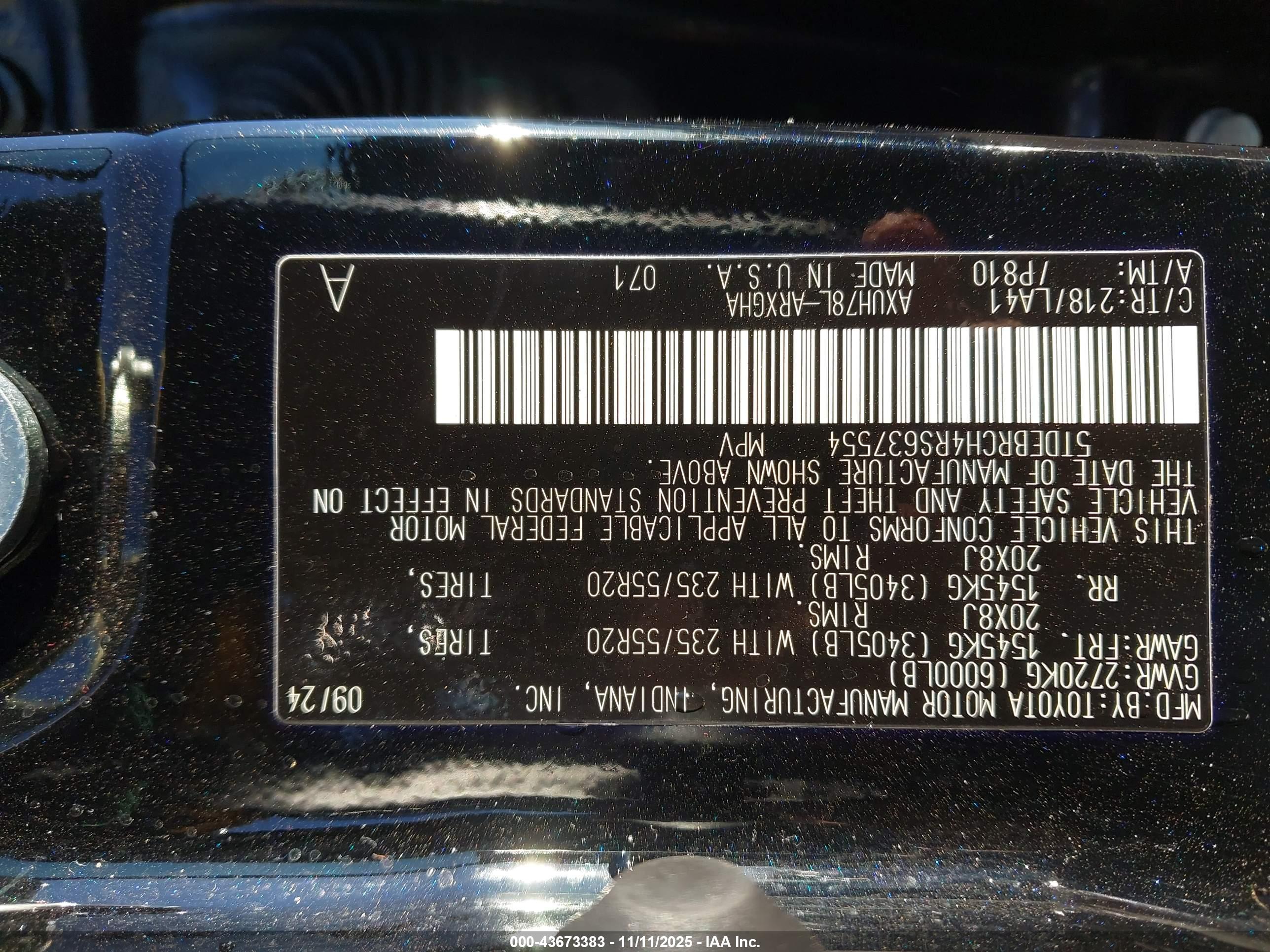 TOYOTA HIGHLANDER image 9