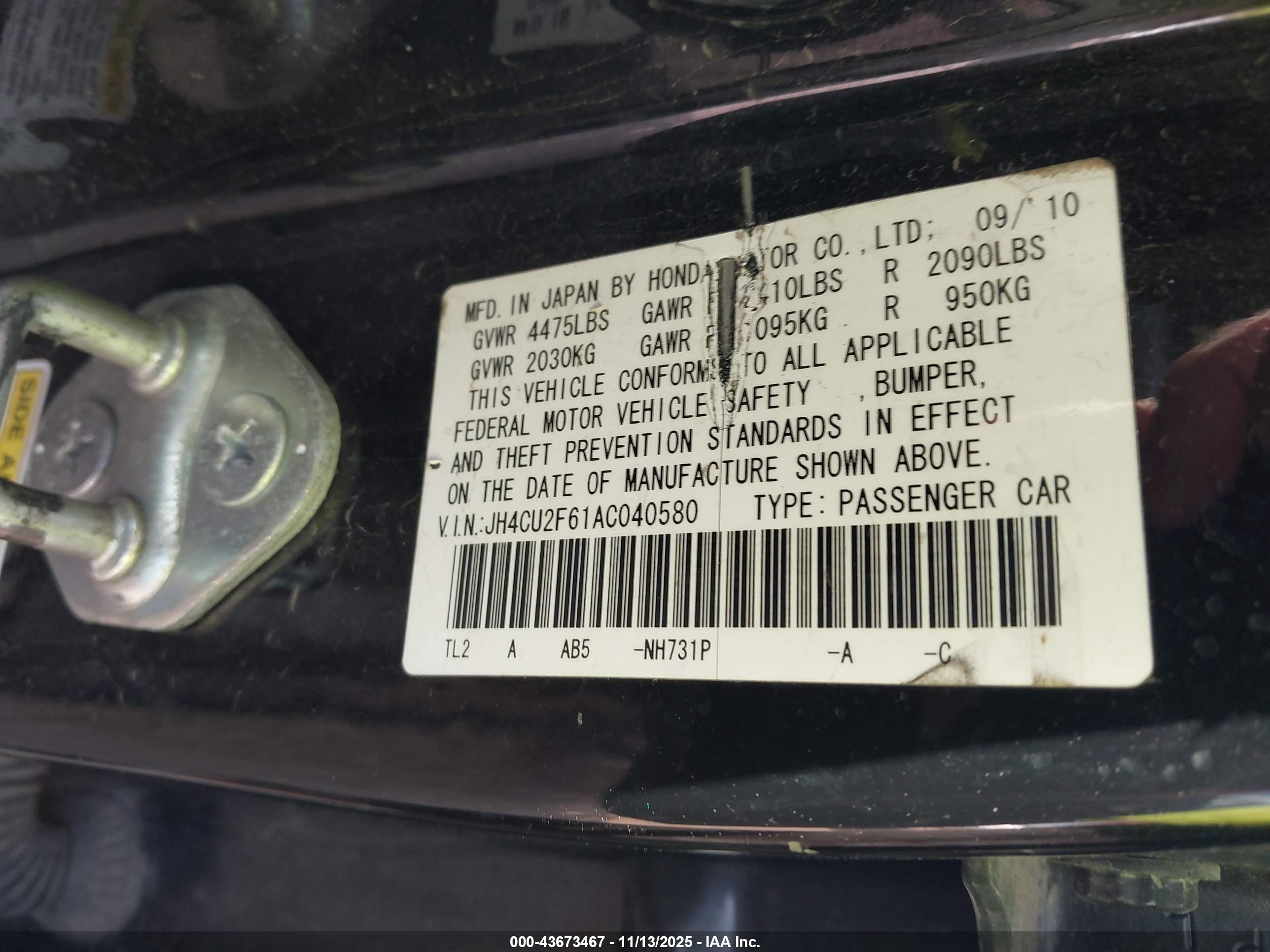 ACURA TSX image 9
