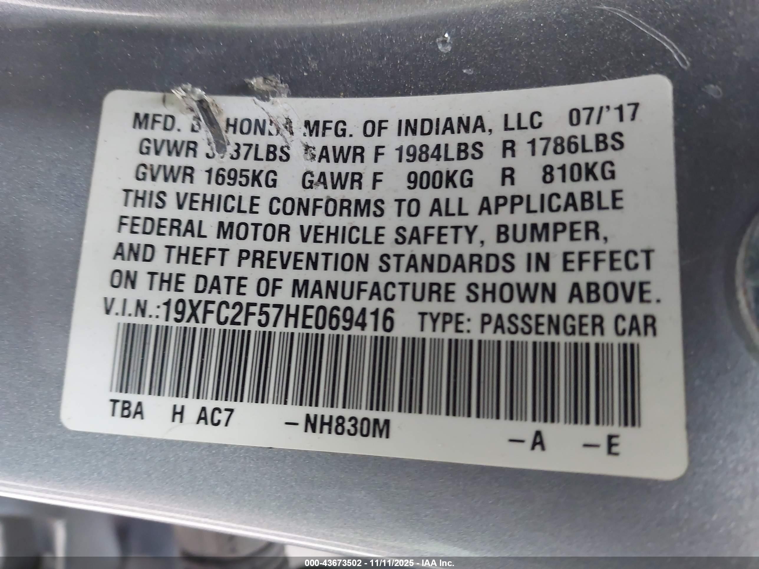 HONDA CIVIC image 9