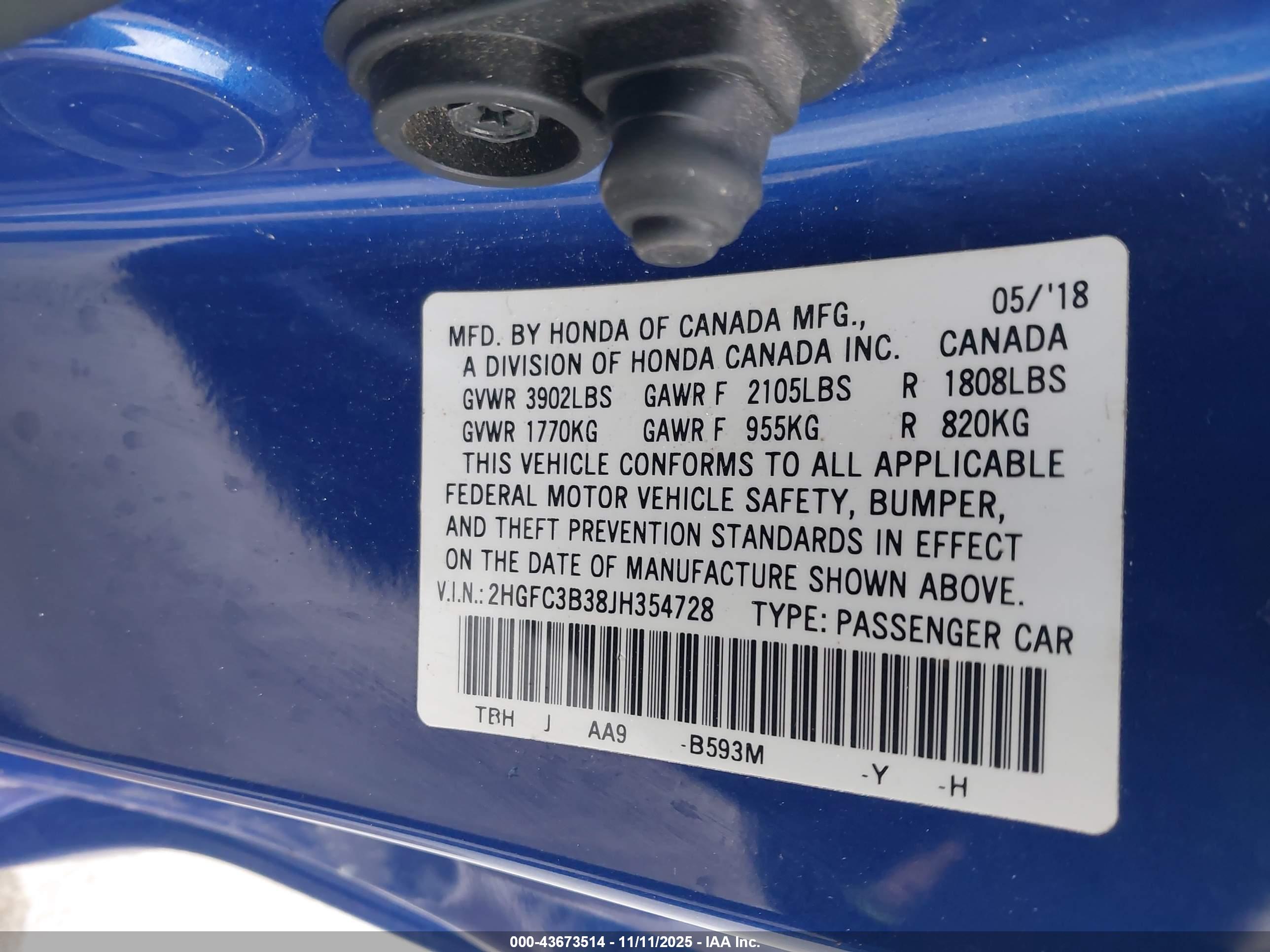 HONDA CIVIC image 9