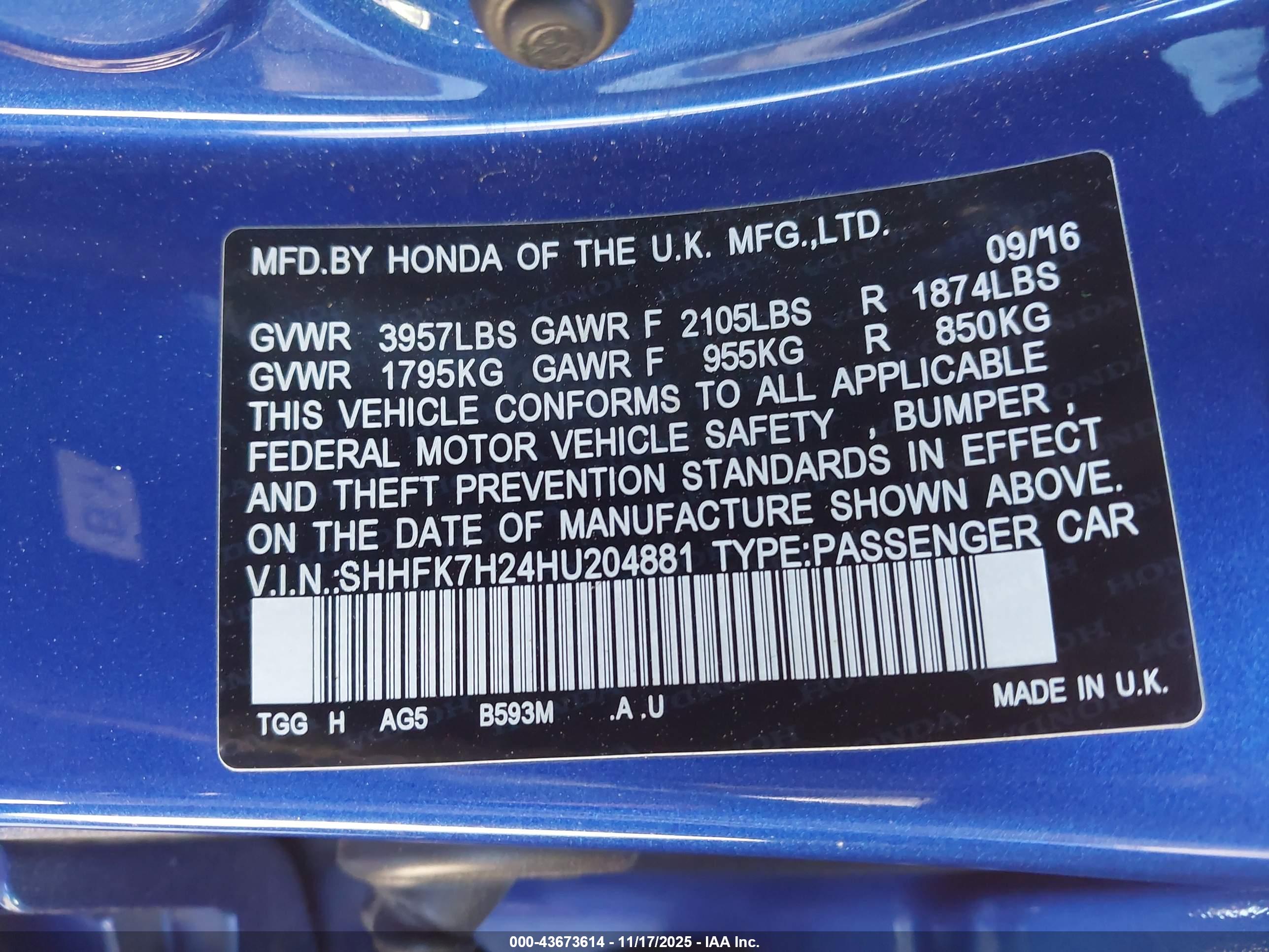HONDA CIVIC image 9