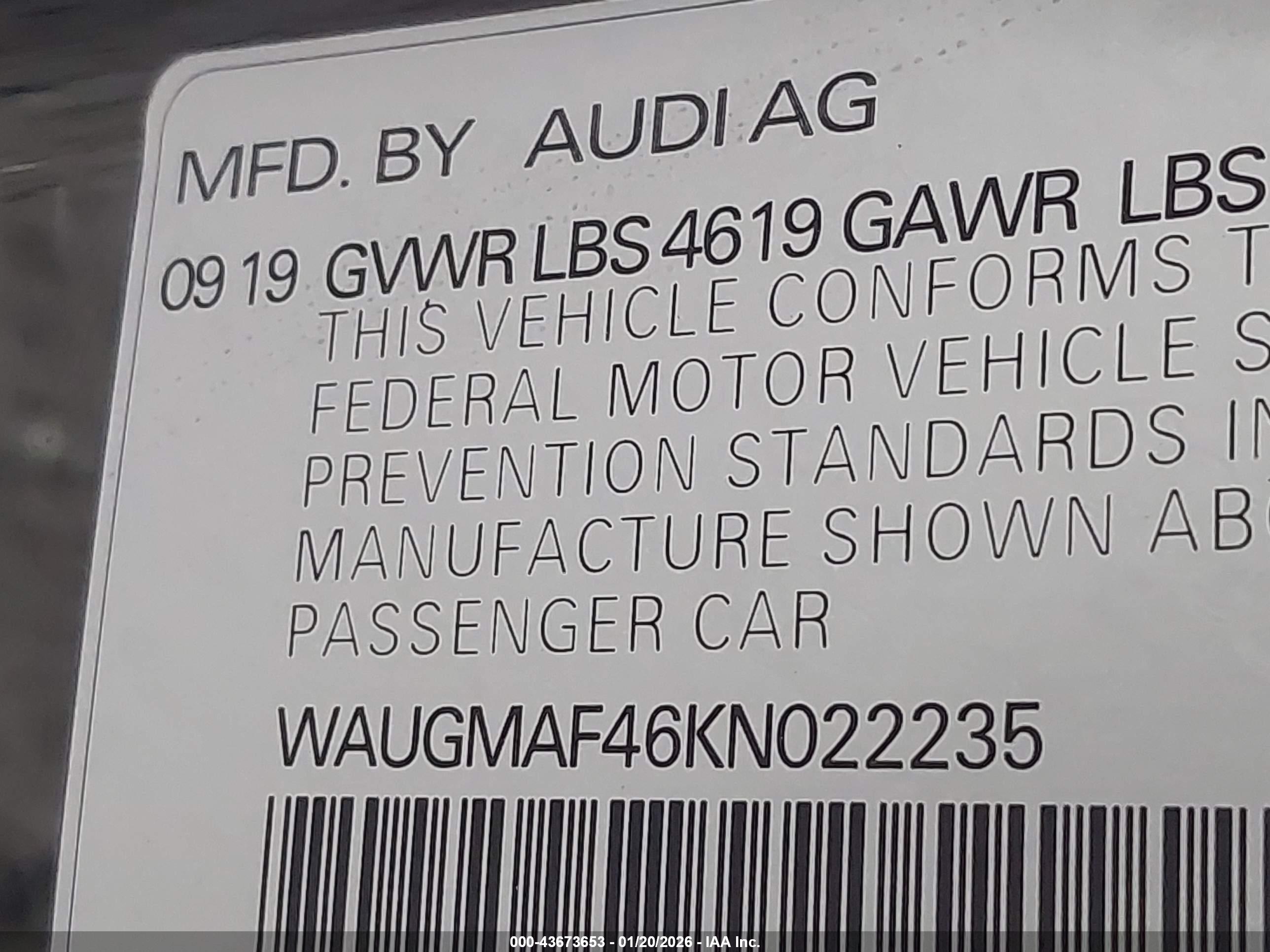 AUDI A4 image 9