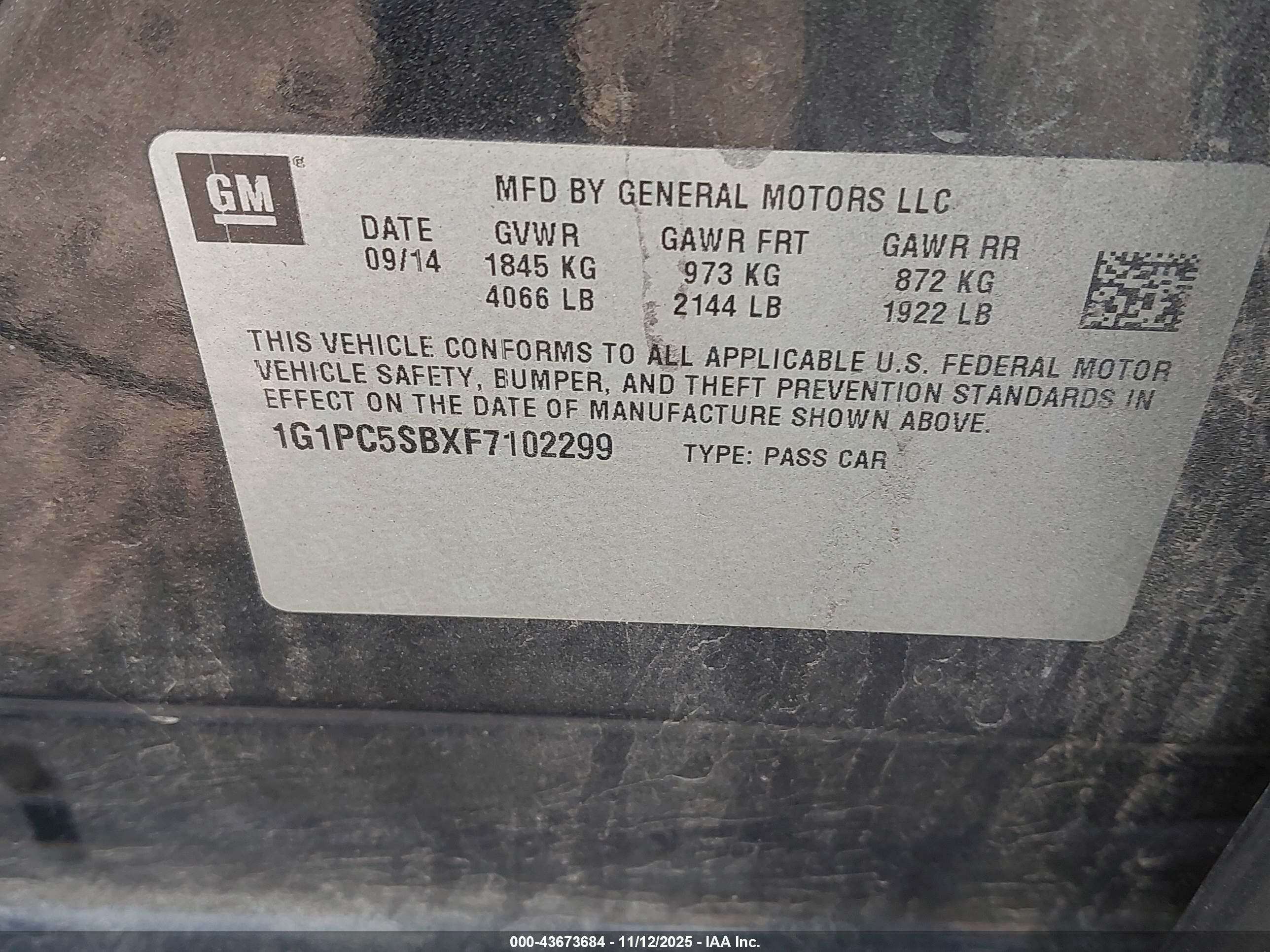 CHEVROLET CRUZE image 9