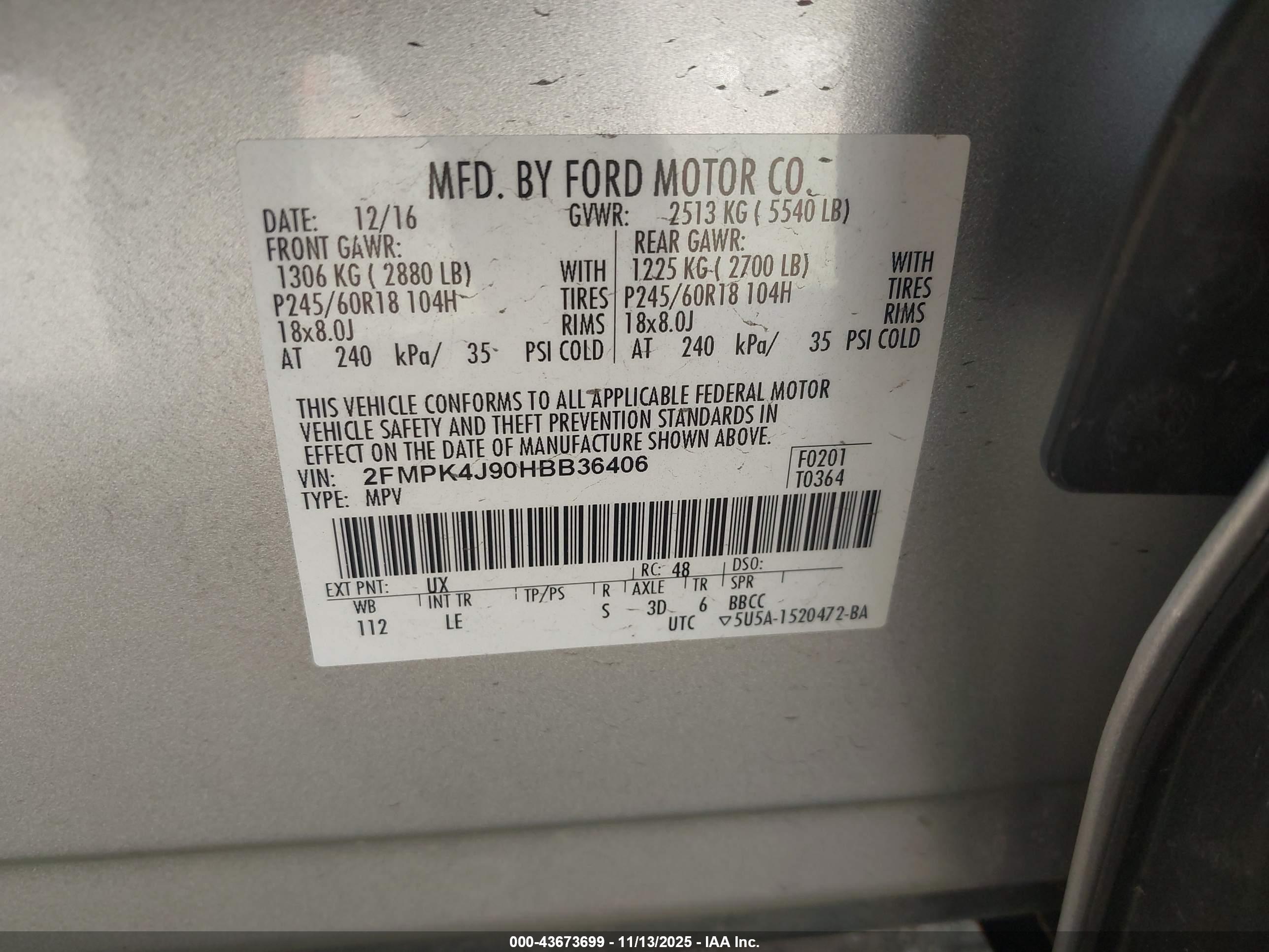 FORD EDGE image 9