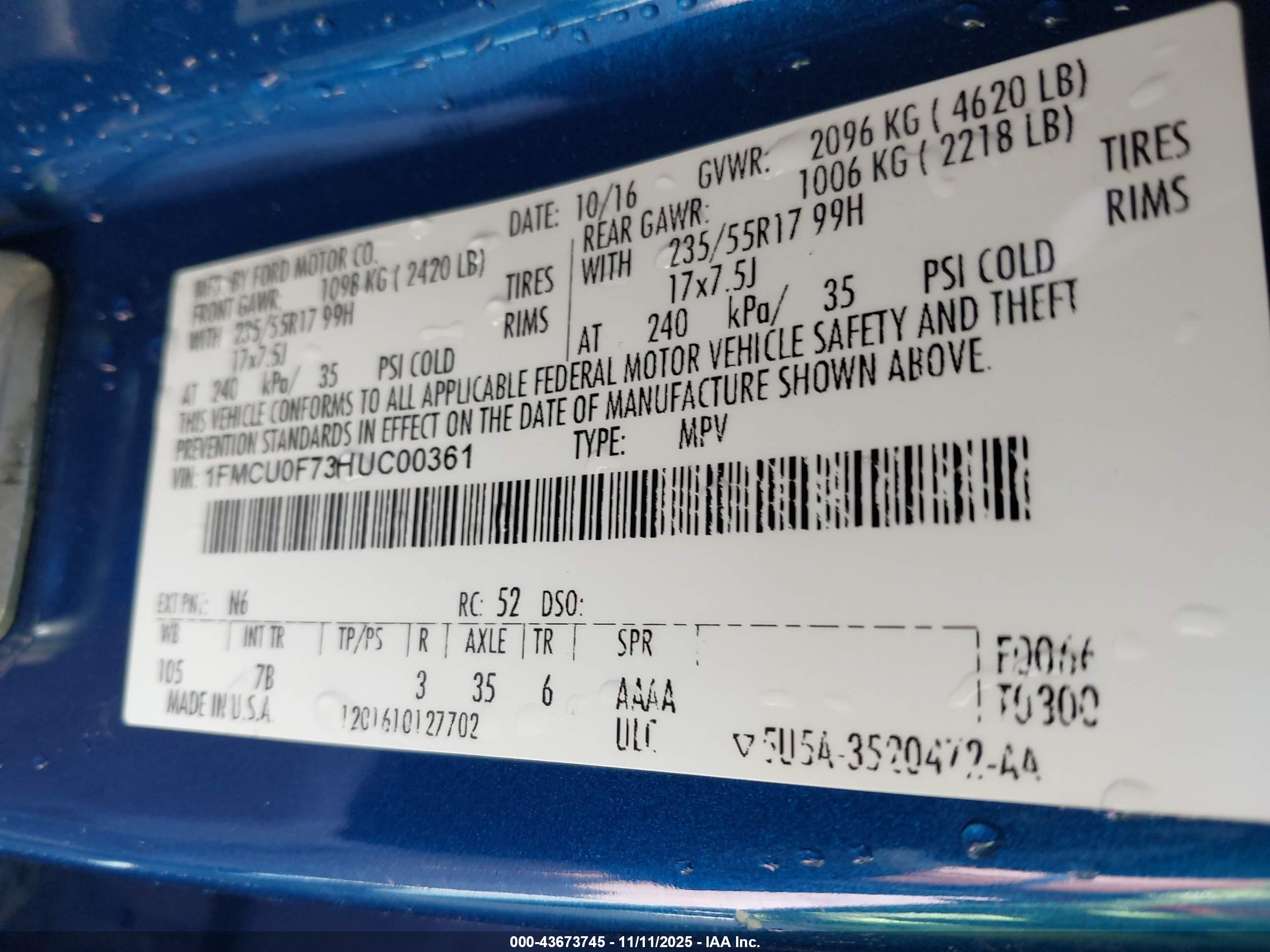 FORD ESCAPE image 9