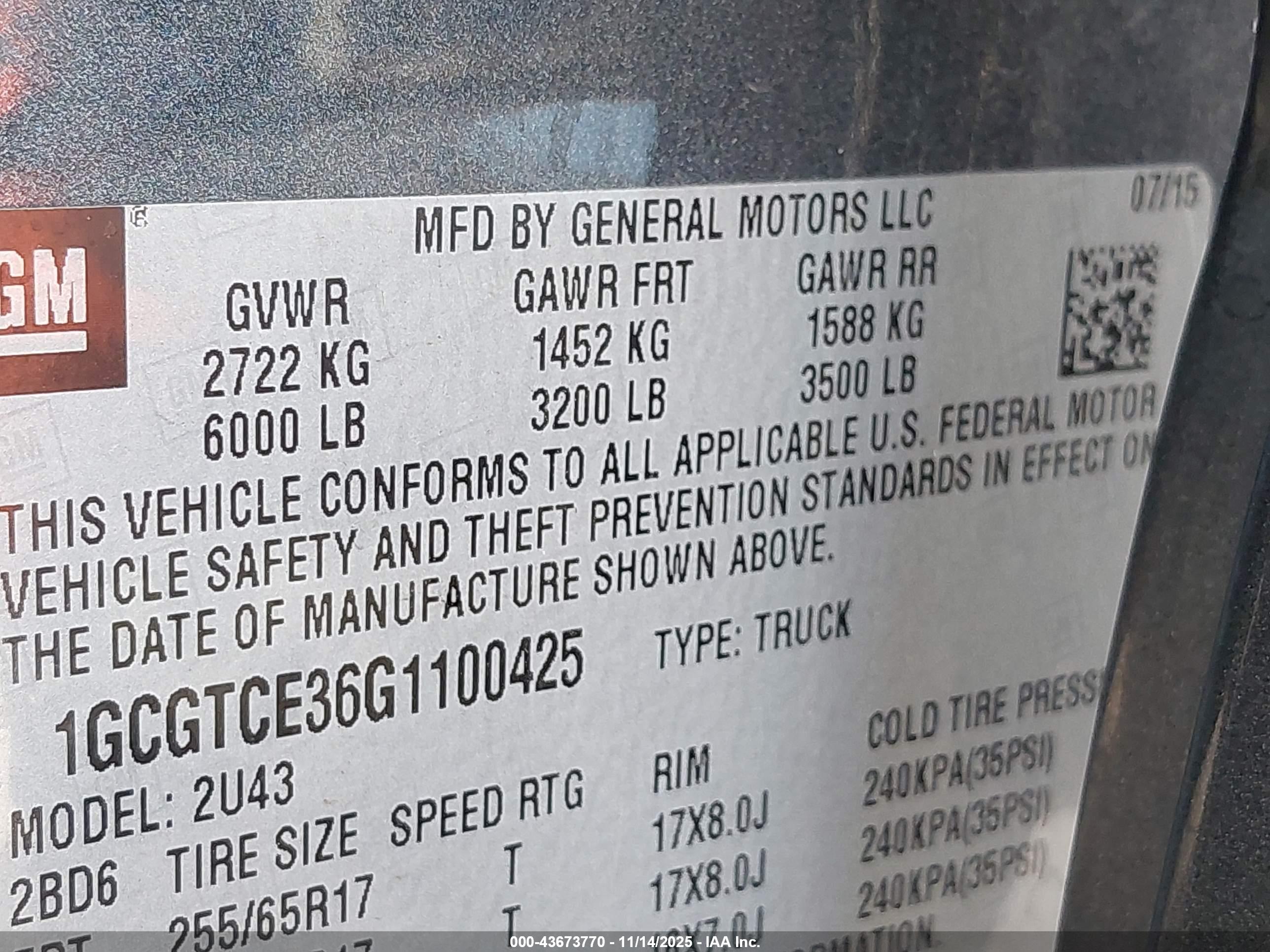 CHEVROLET COLORADO image 9