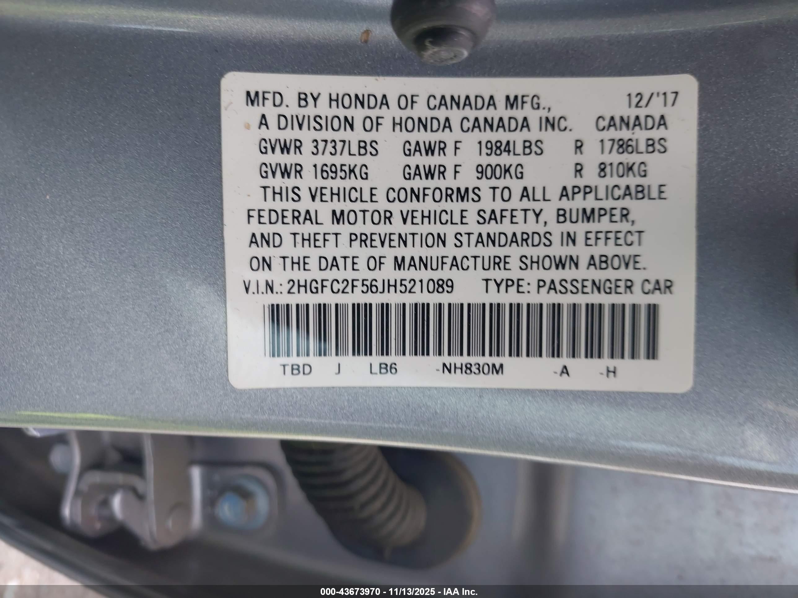 HONDA CIVIC image 9