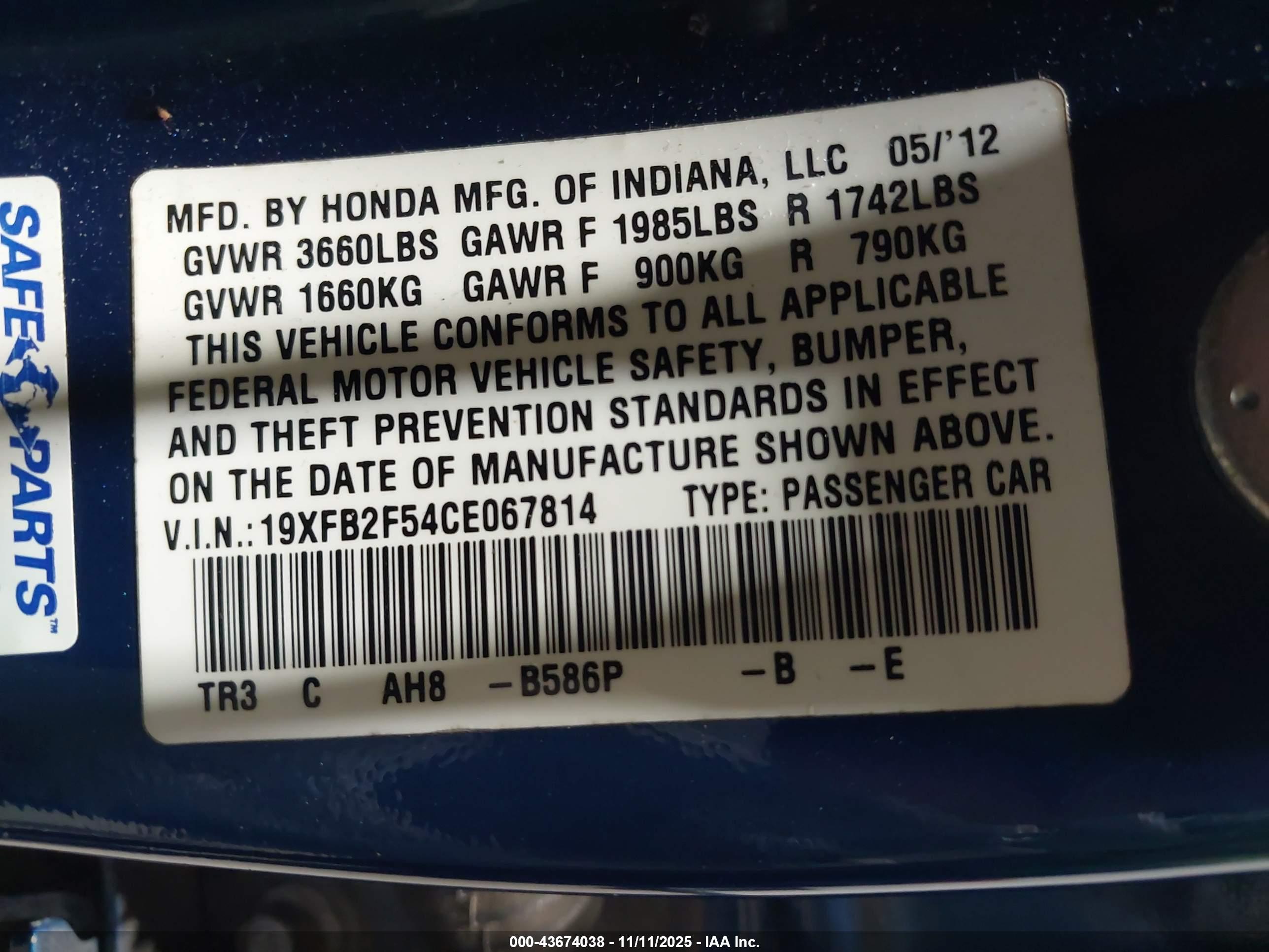 HONDA CIVIC image 9