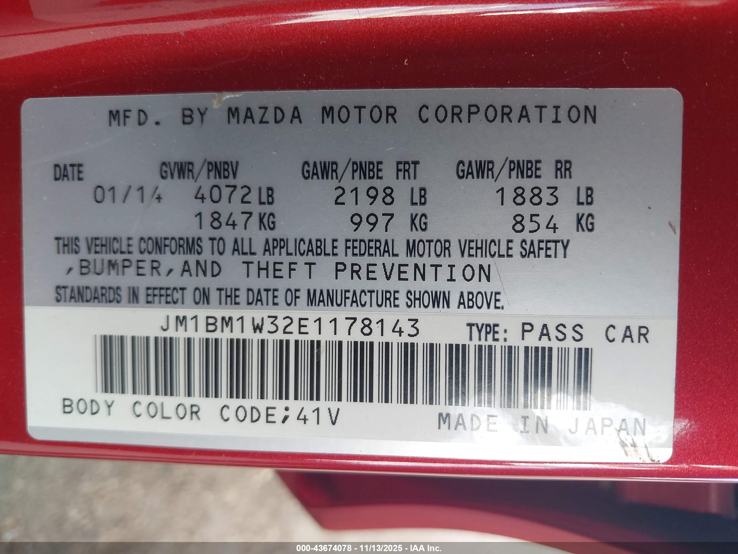 MAZDA MAZDA3 image 9