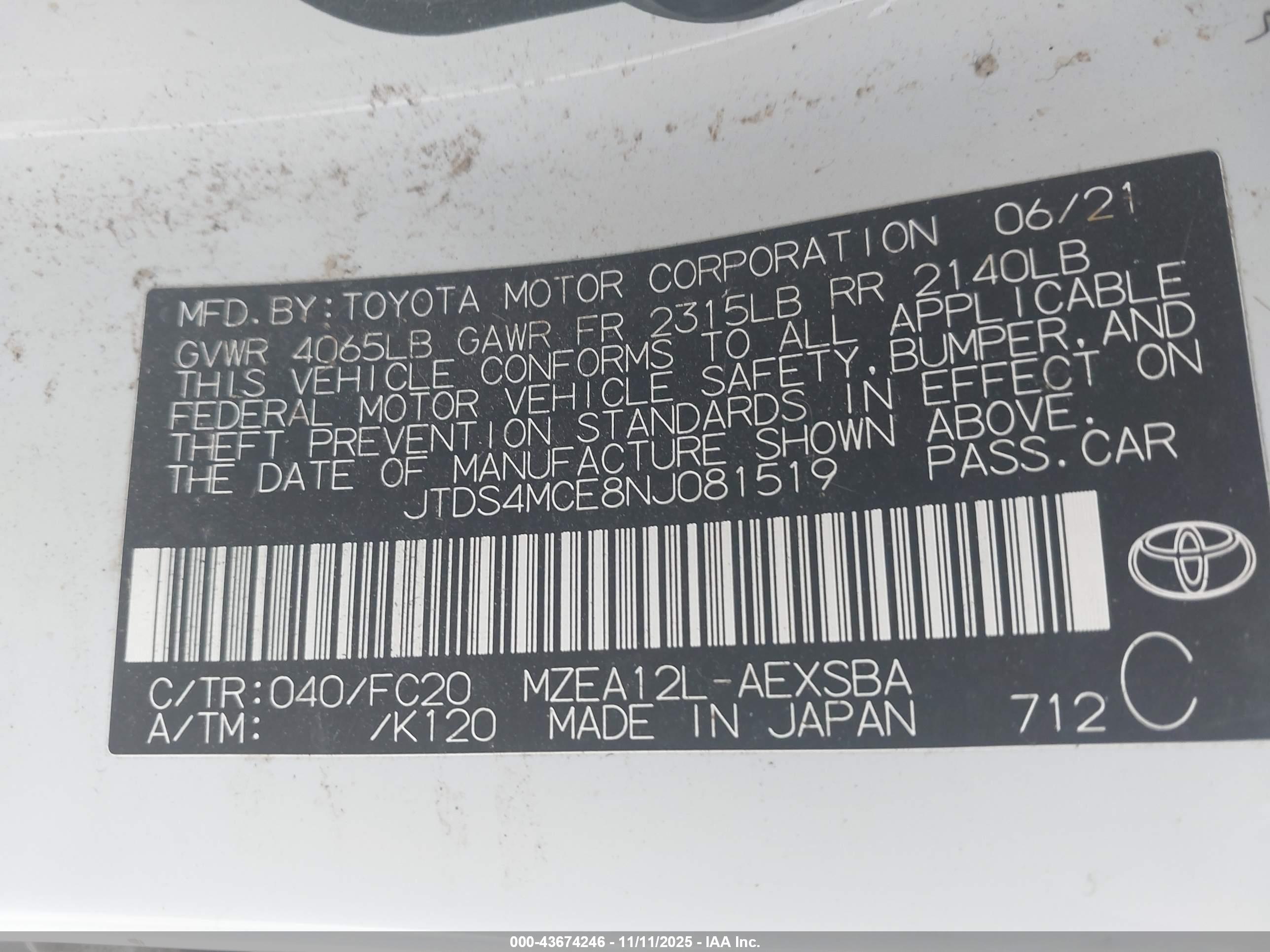 TOYOTA COROLLA image 9