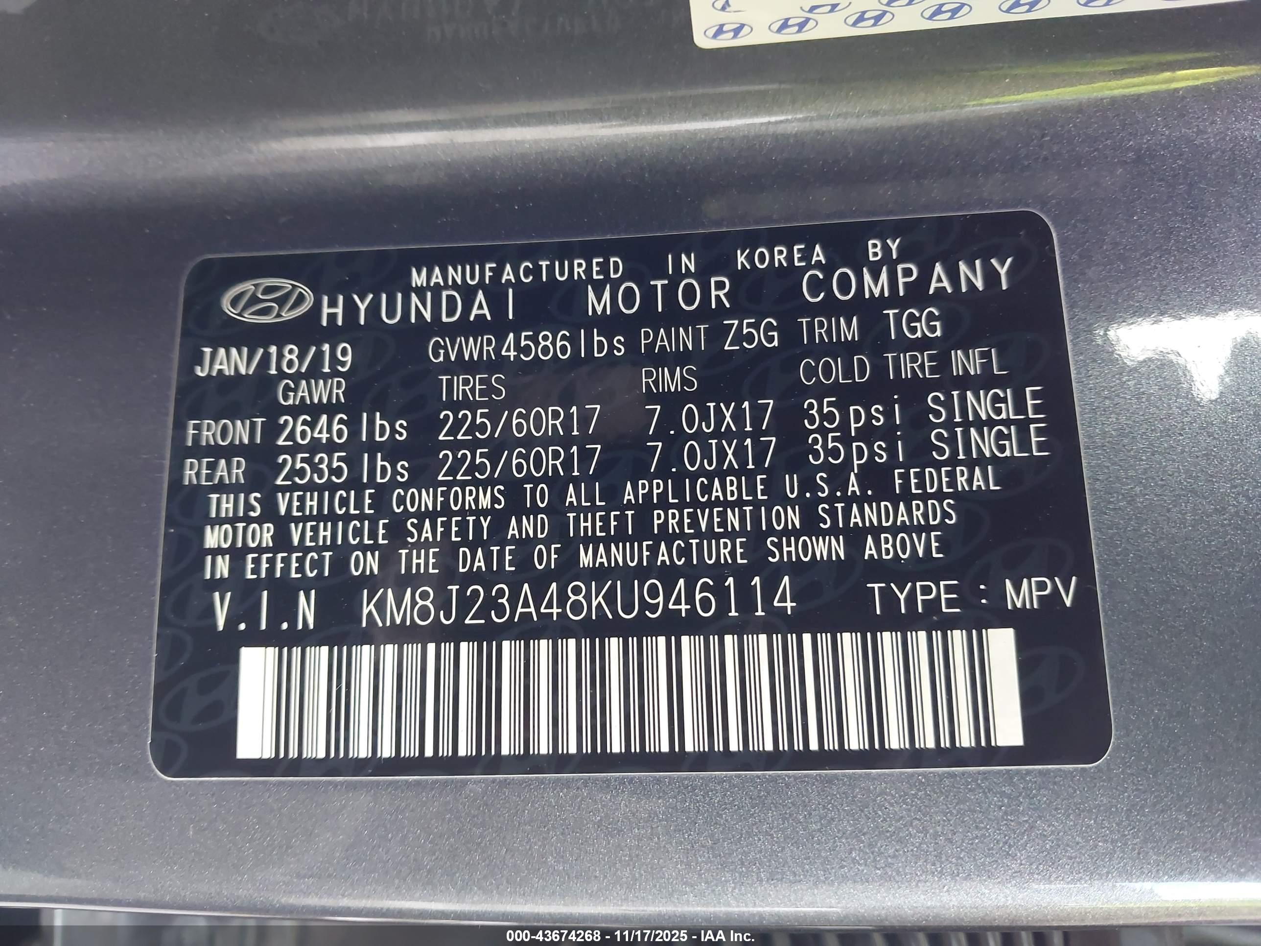 HYUNDAI TUCSON image 9