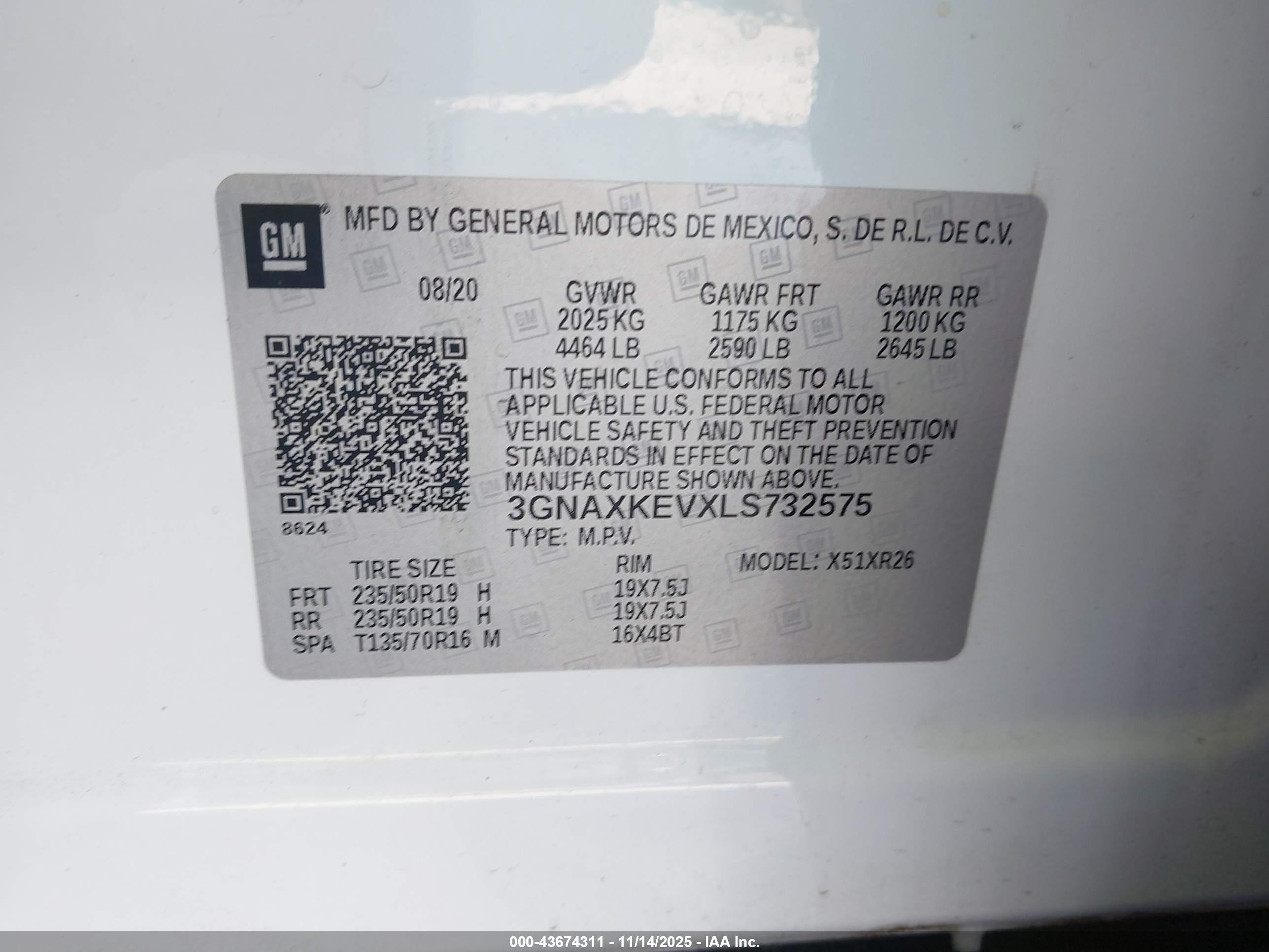 CHEVROLET EQUINOX image 9