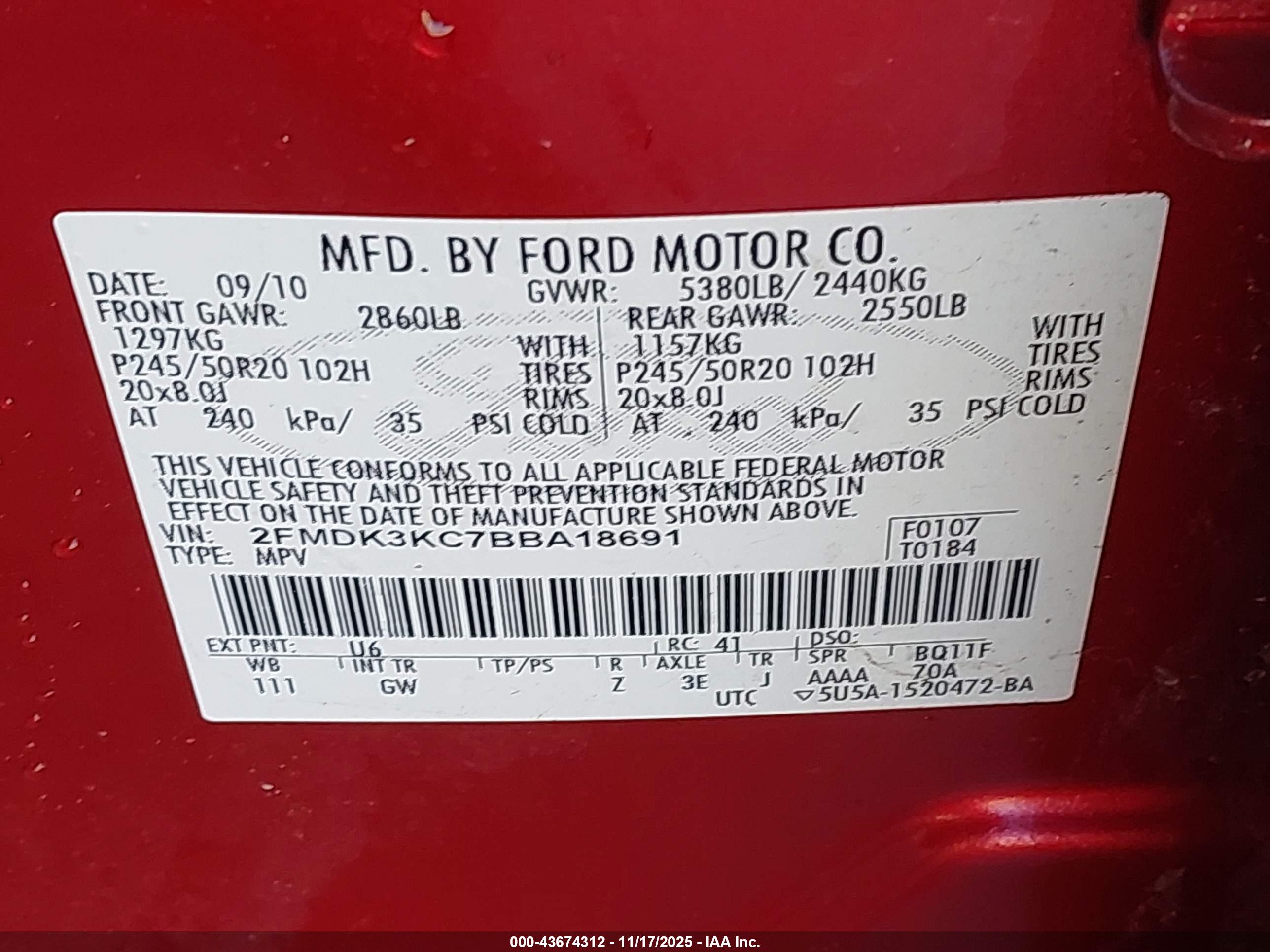 FORD EDGE image 9