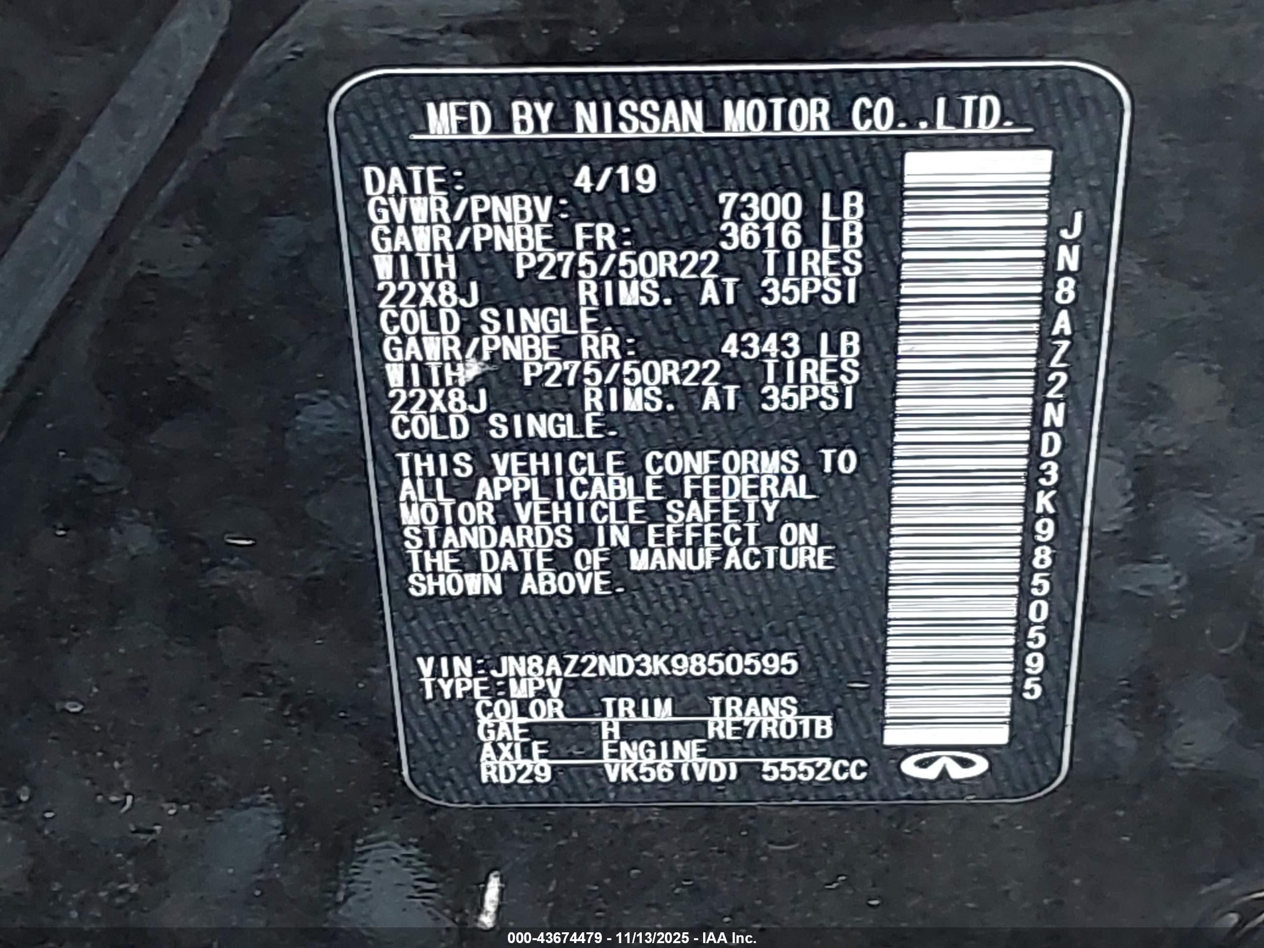 INFINITI QX80 image 9