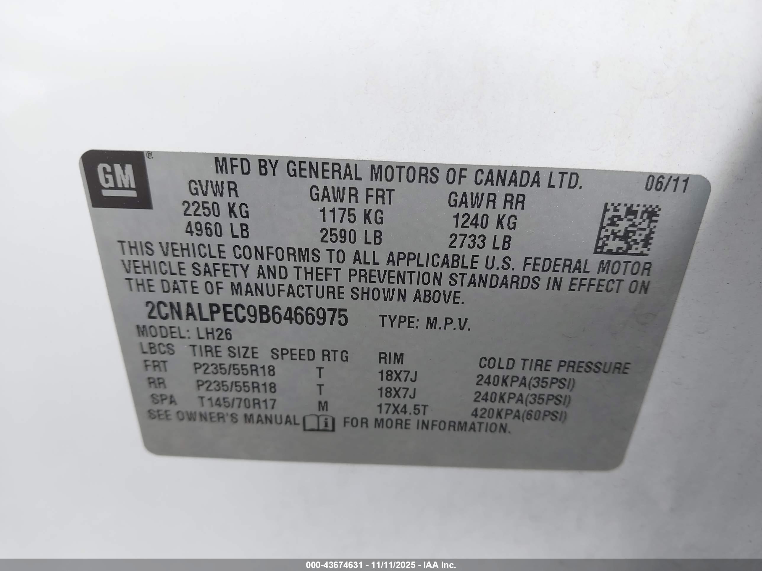 CHEVROLET EQUINOX image 9
