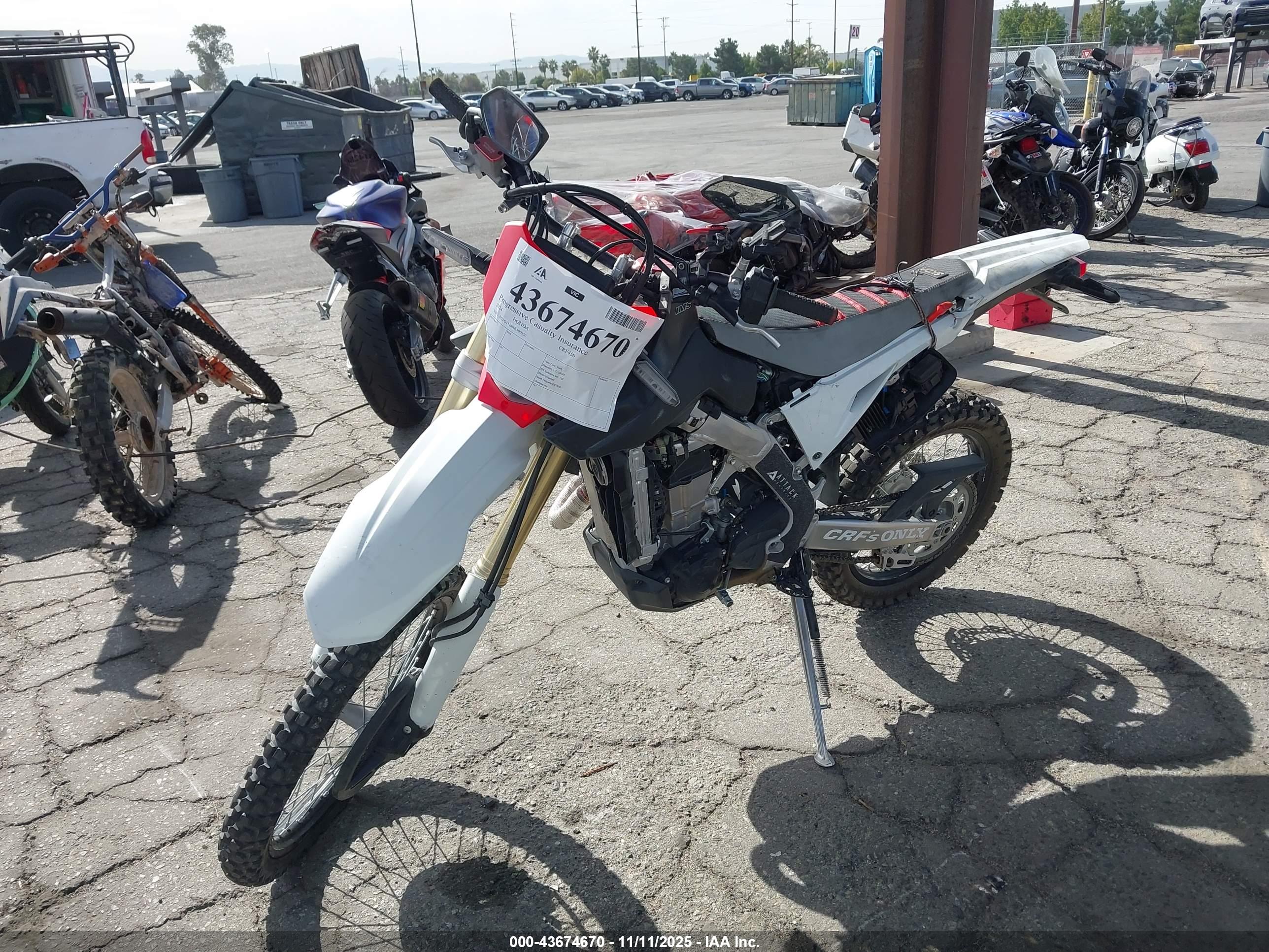 HONDA CRF450 image 2
