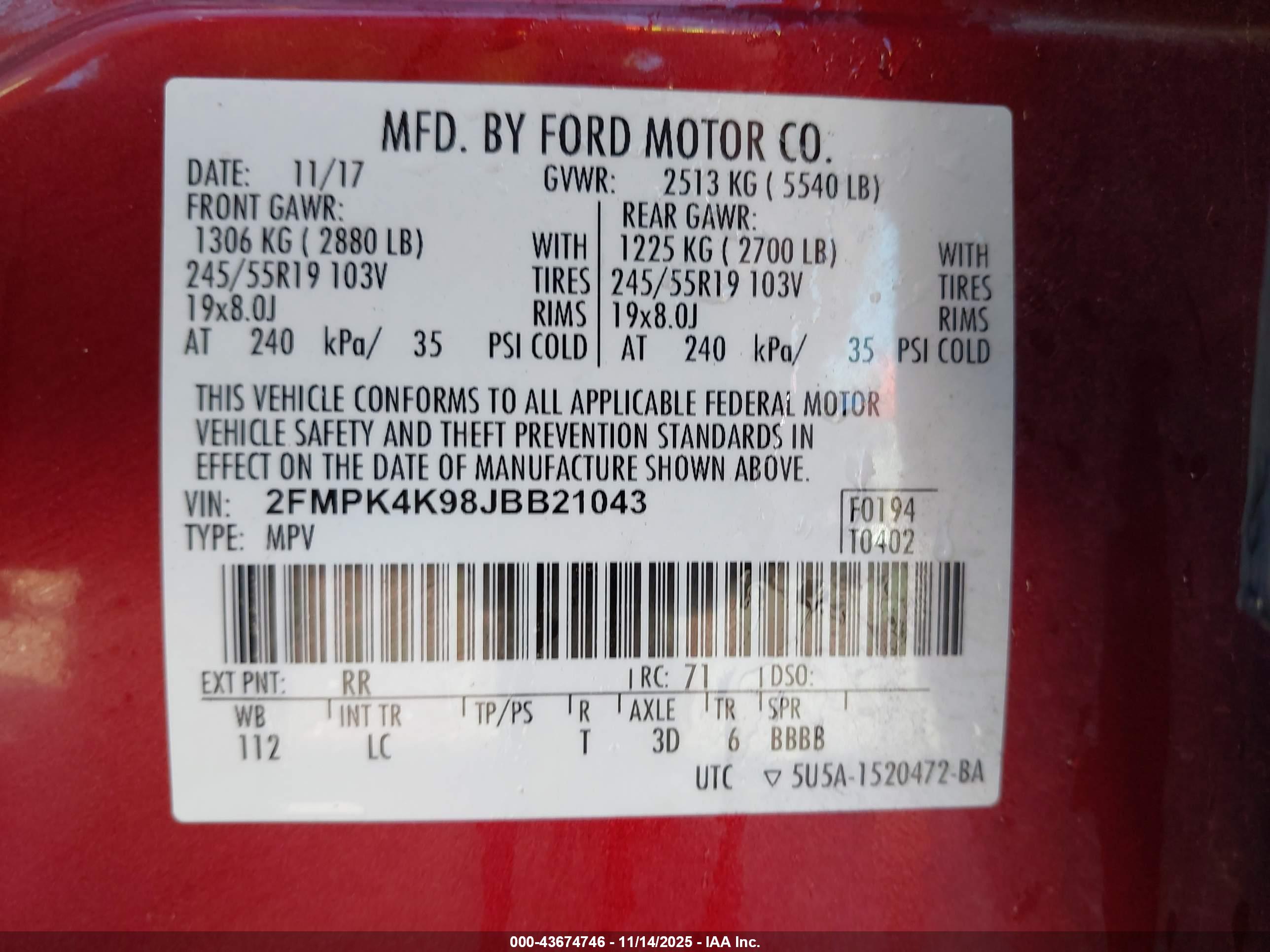FORD EDGE image 9