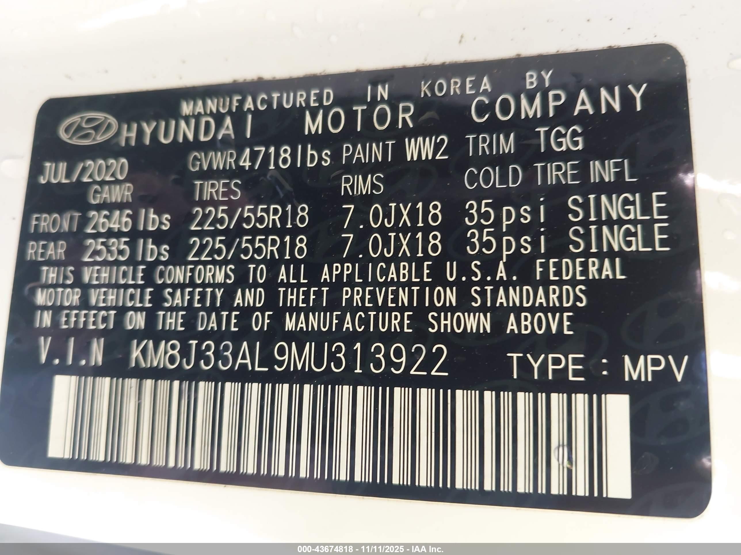 HYUNDAI TUCSON image 9