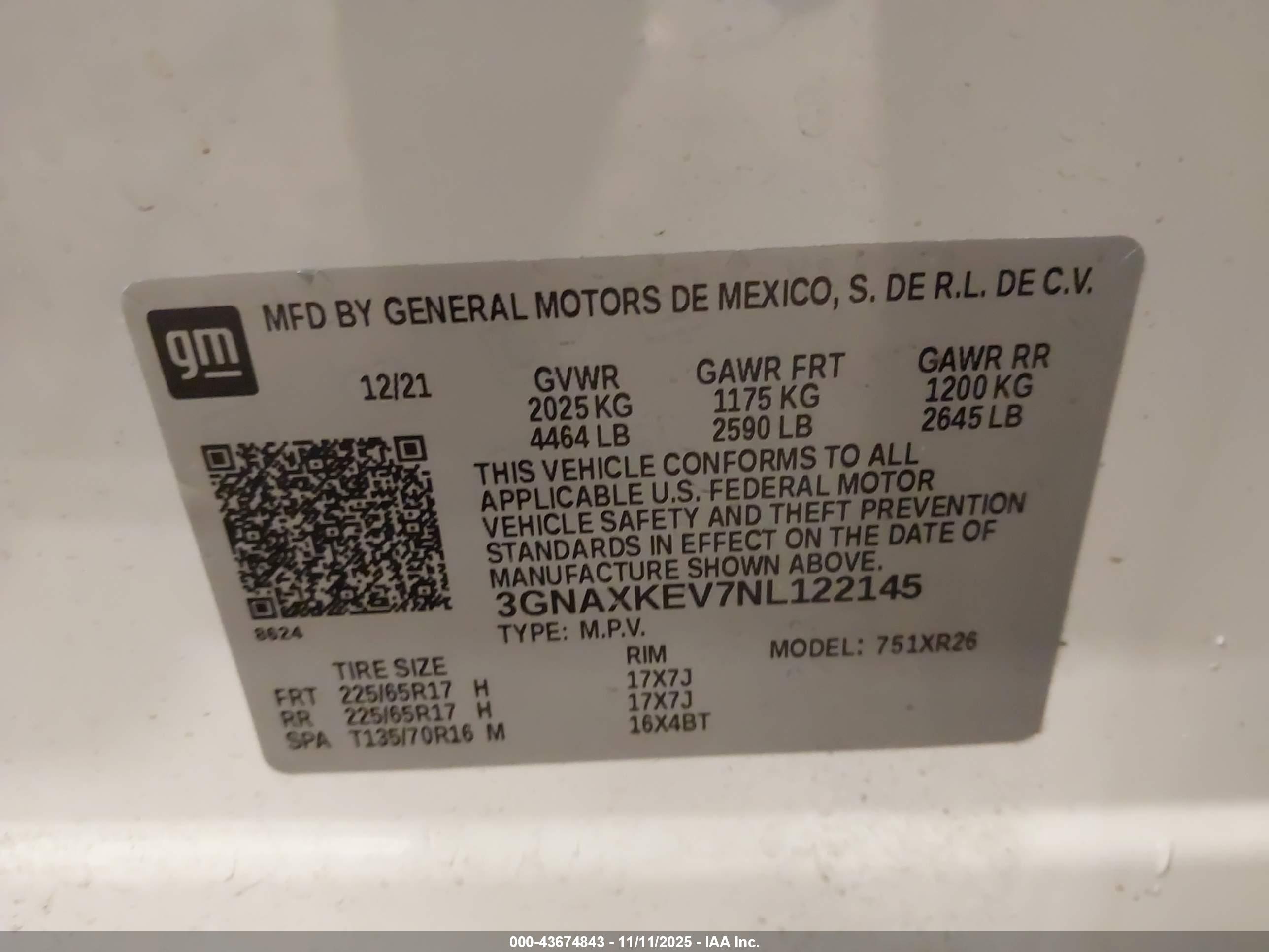 CHEVROLET EQUINOX image 9