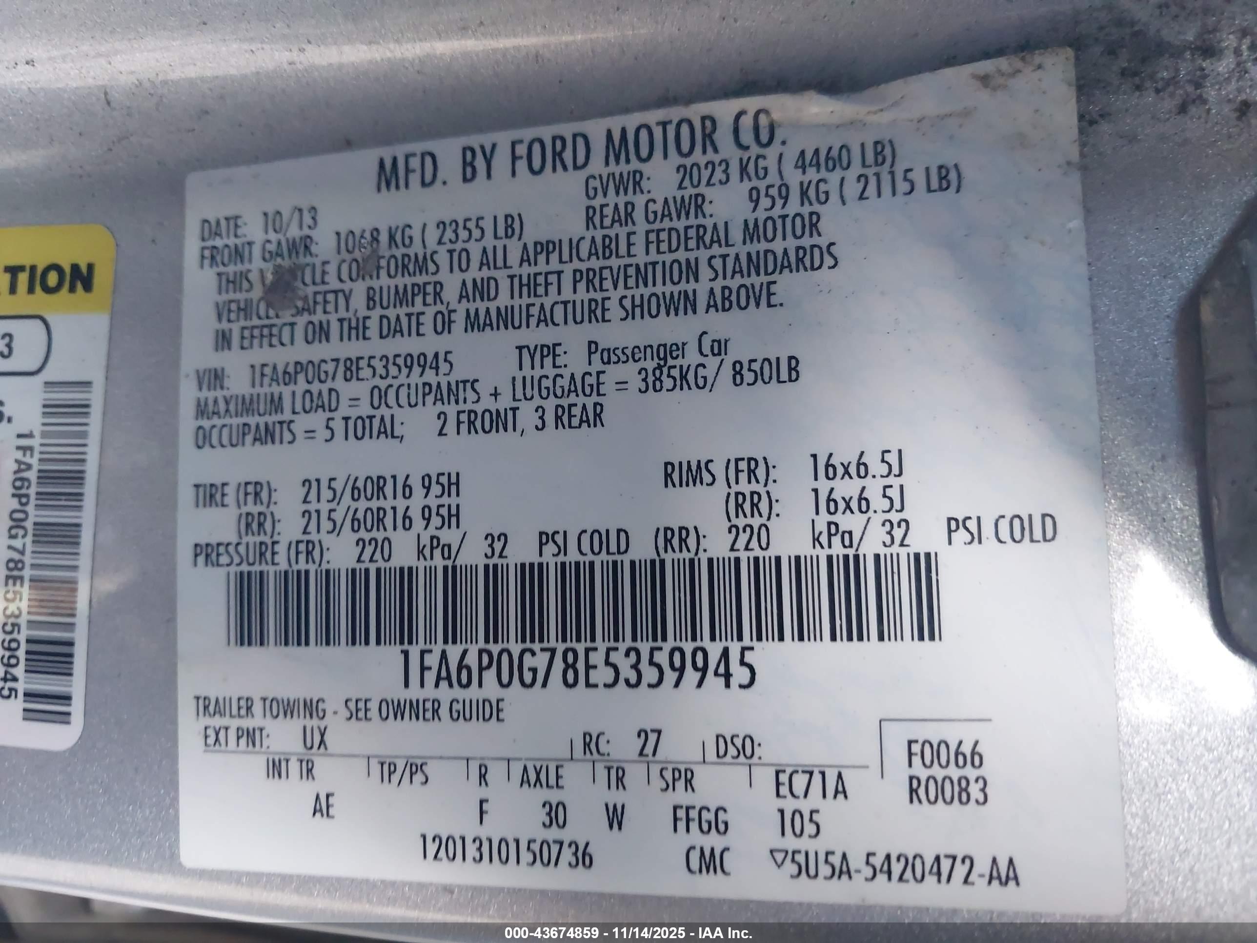 FORD FUSION image 9
