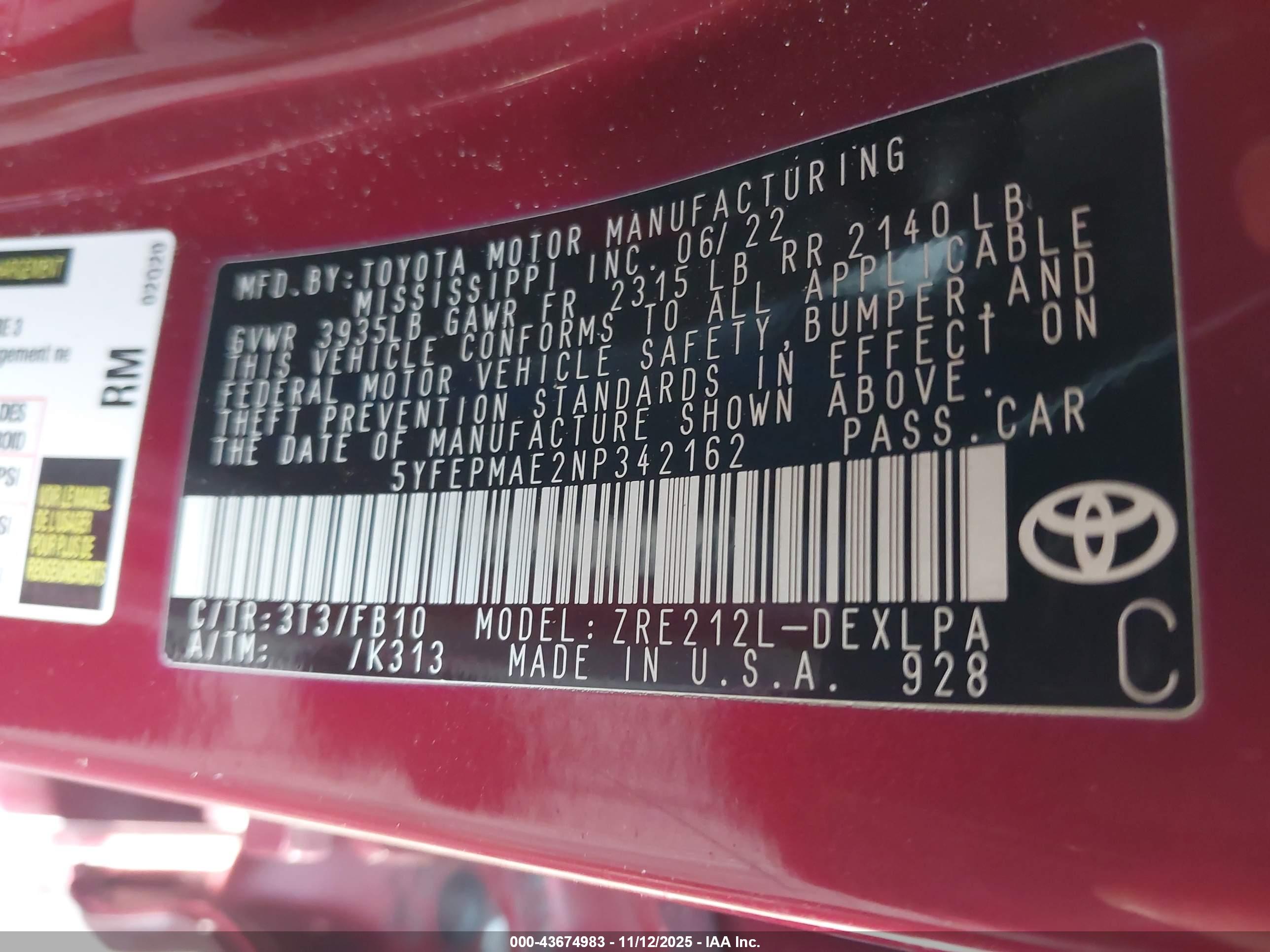 TOYOTA COROLLA image 9