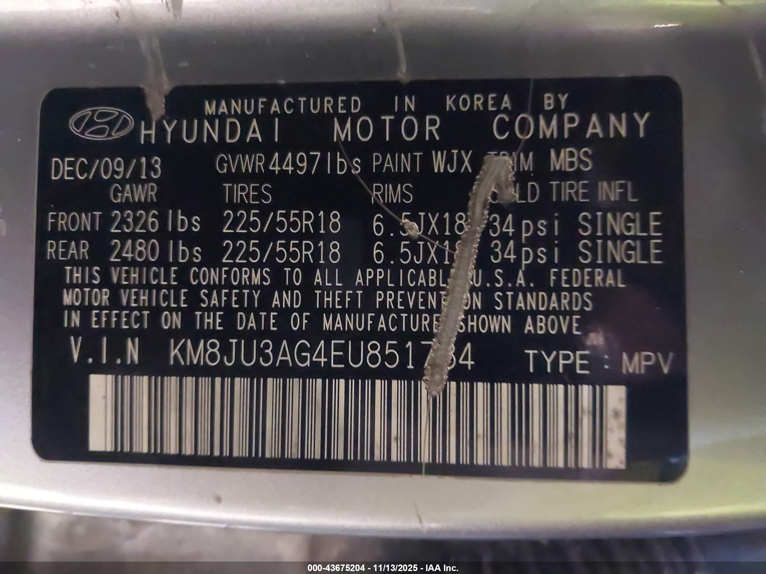 HYUNDAI TUCSON image 9
