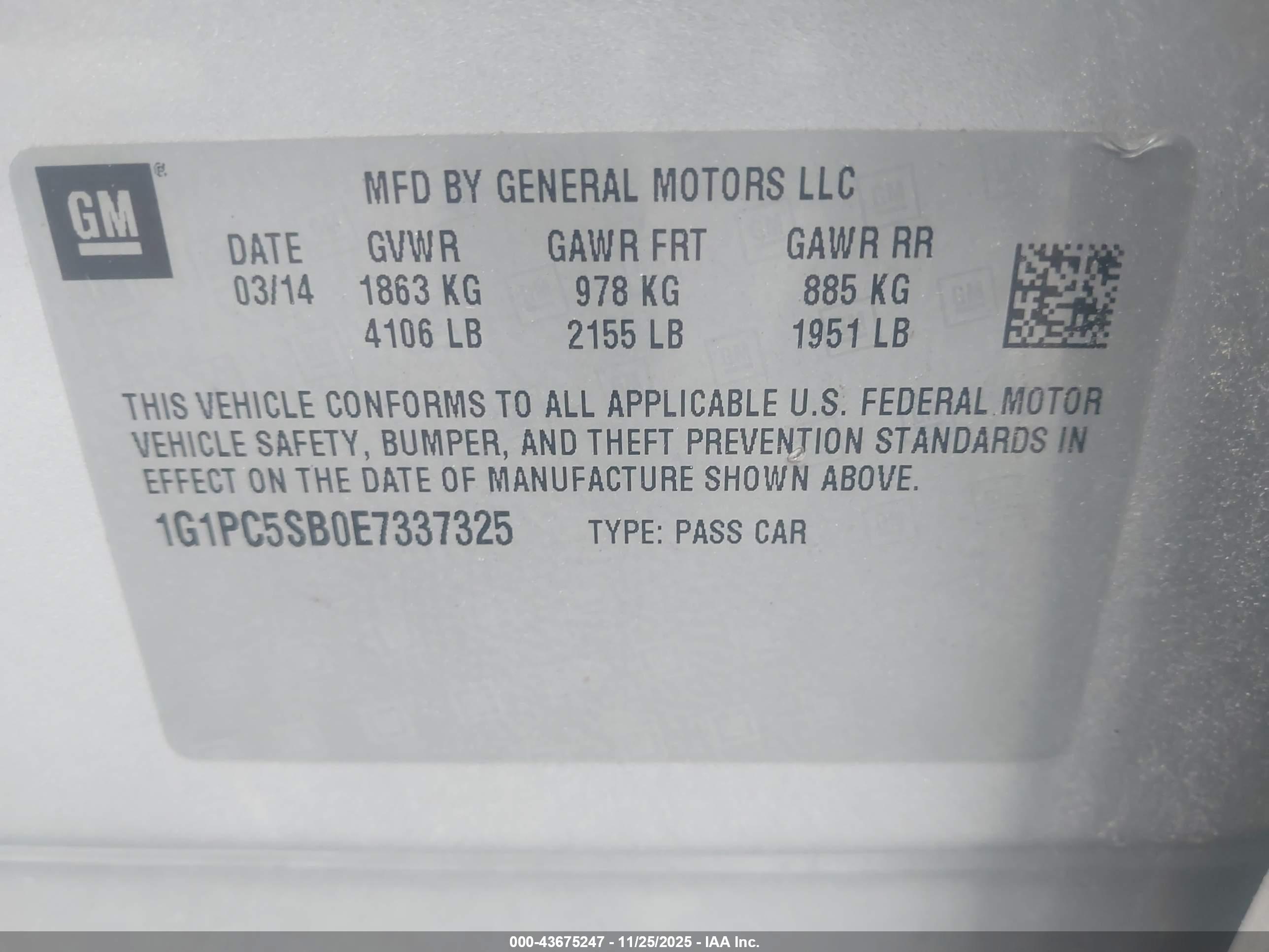 CHEVROLET CRUZE image 9