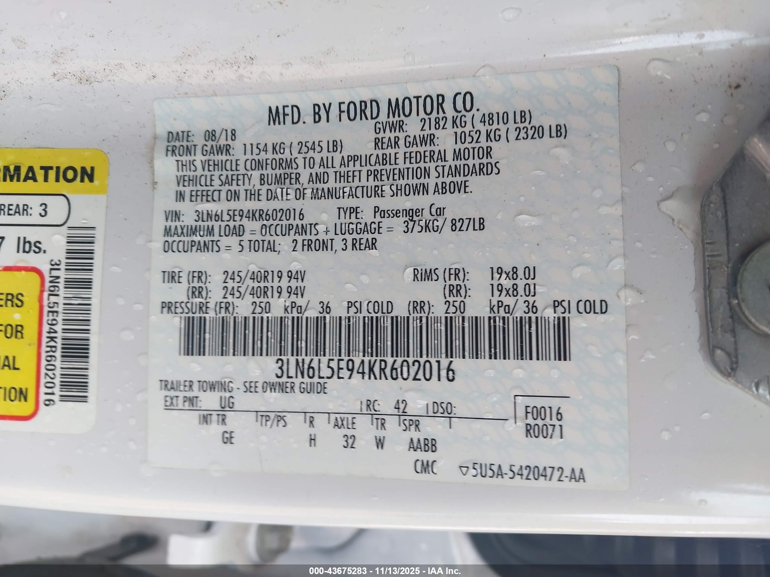 LINCOLN MKZ image 9
