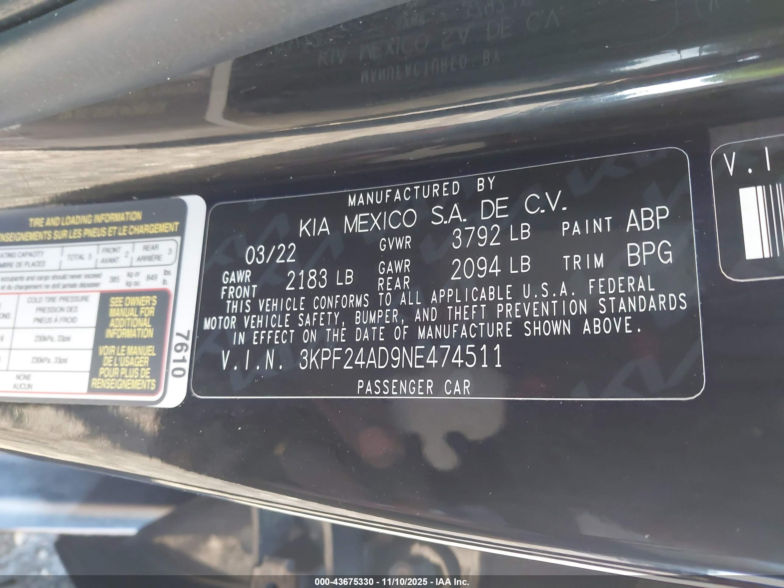 KIA FORTE image 9